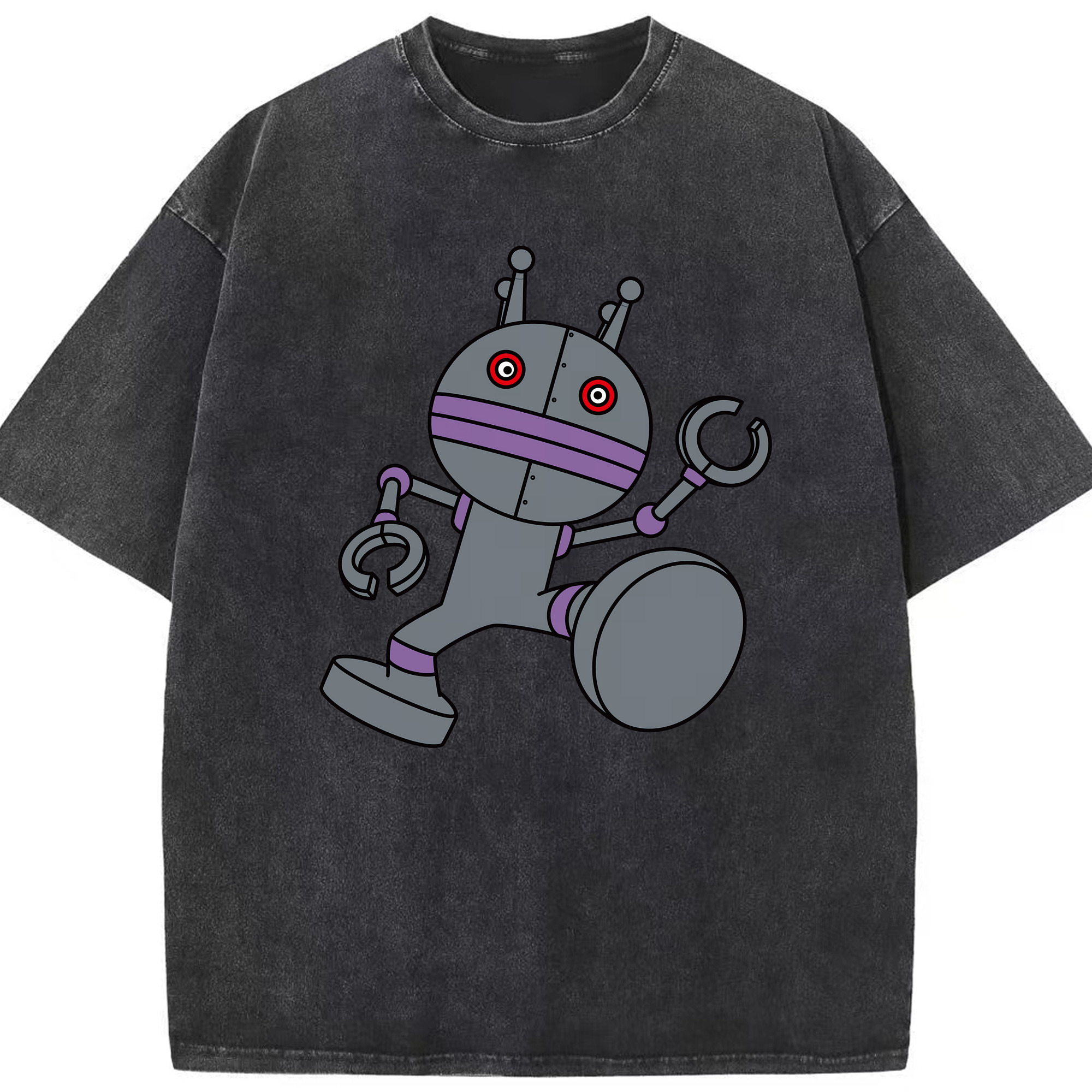 （画像用） アンパンマン Anpanman 綿100% ヴィンテージ風 半袖Tシャツ（フロントプリント）