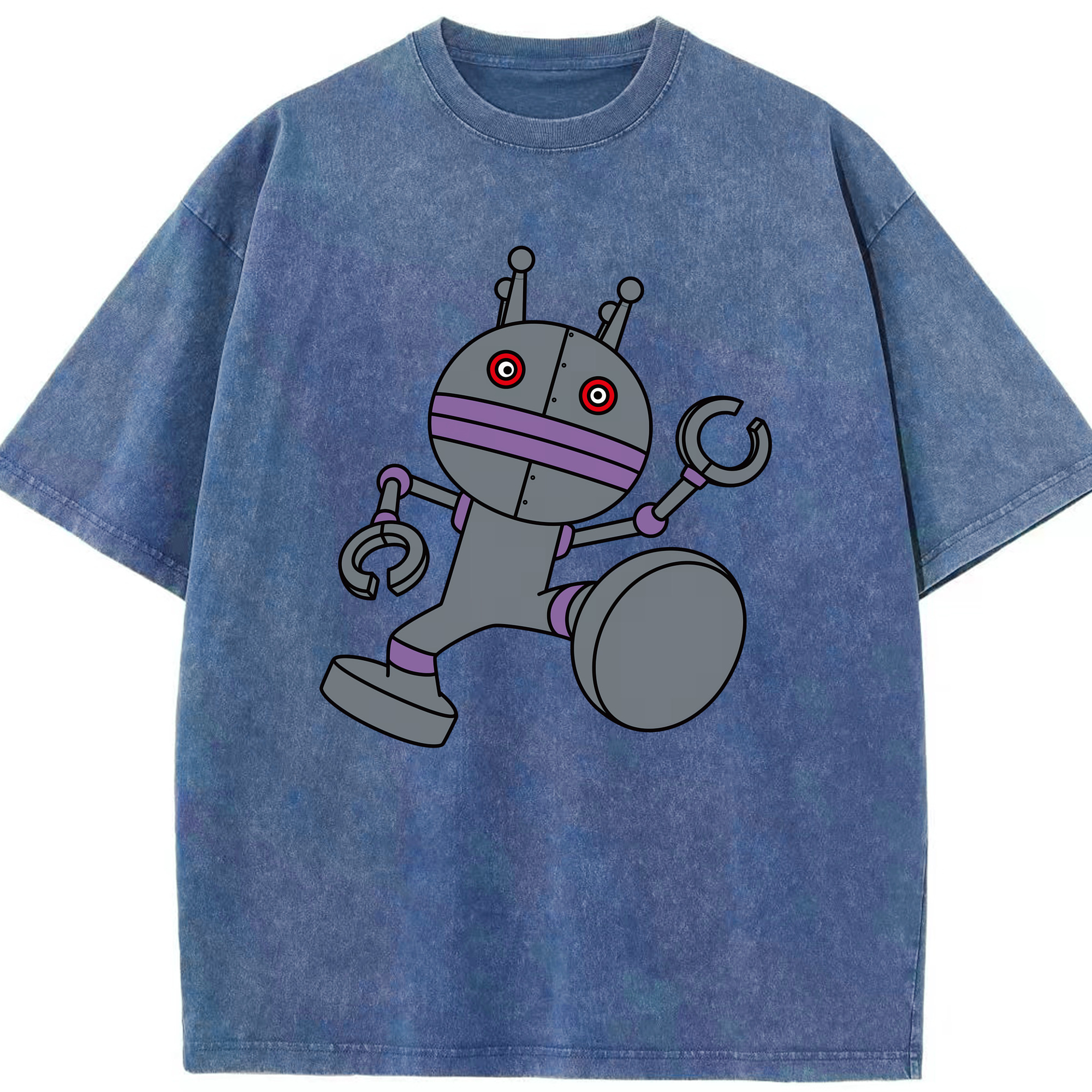 （画像用） アンパンマン Anpanman 綿100% ヴィンテージ風 半袖Tシャツ（フロントプリント）