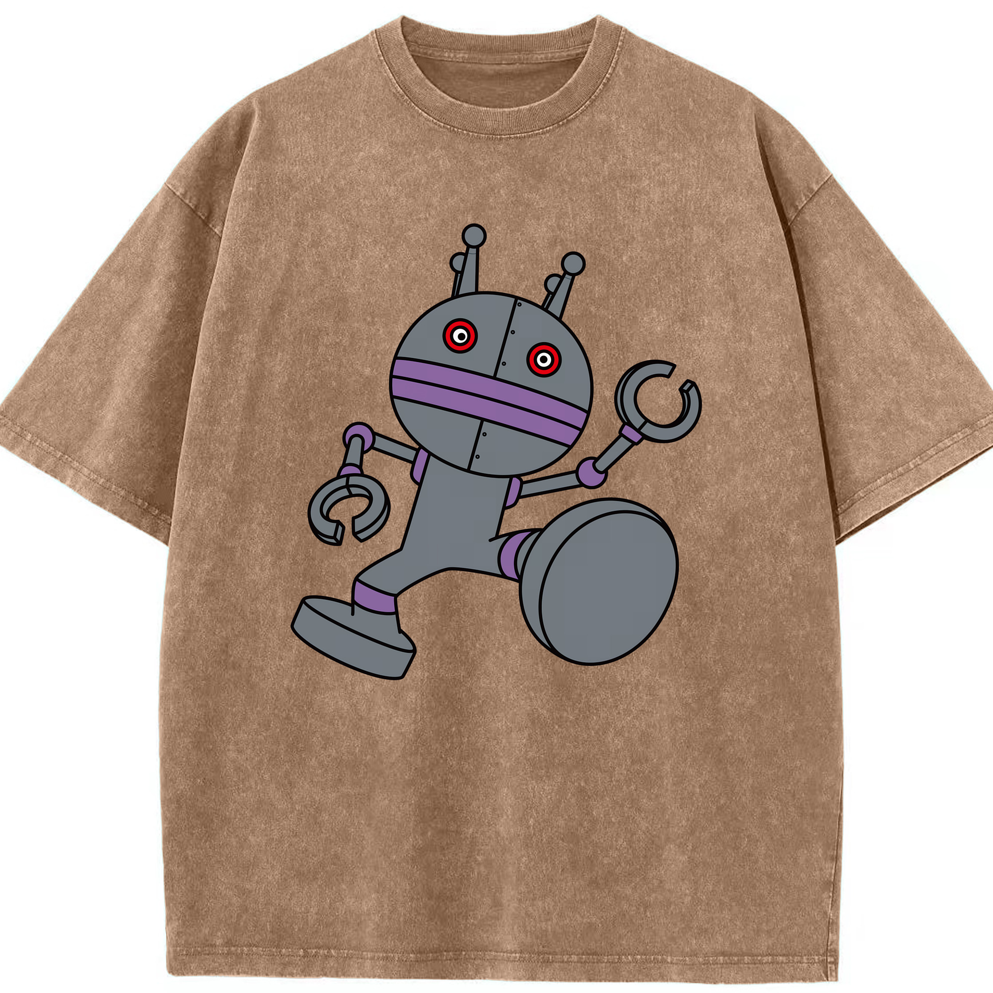 （画像用） アンパンマン Anpanman 綿100% ヴィンテージ風 半袖Tシャツ（フロントプリント）