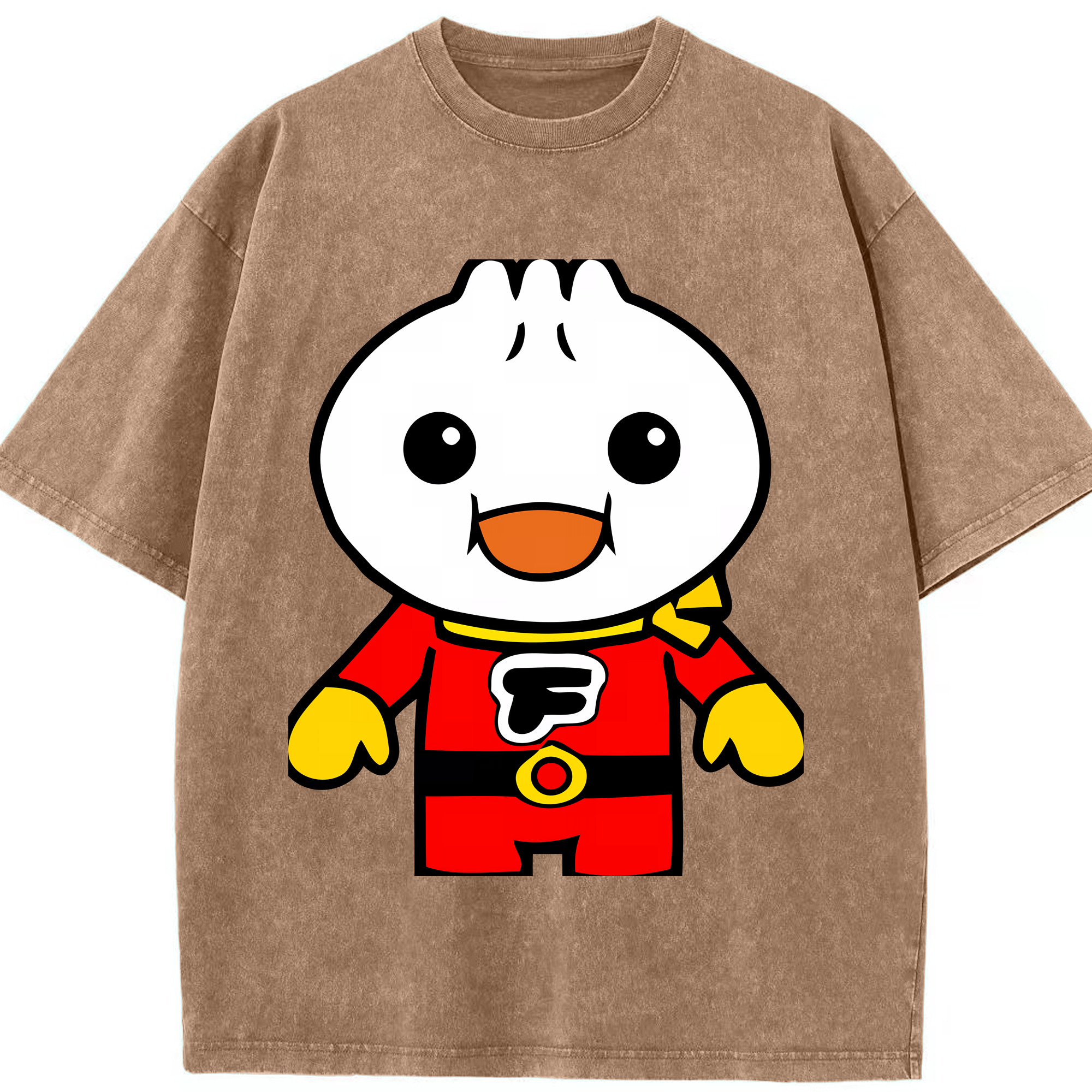 （画像用） アンパンマン Anpanman 綿100% ヴィンテージ風 半袖Tシャツ（フロントプリント）