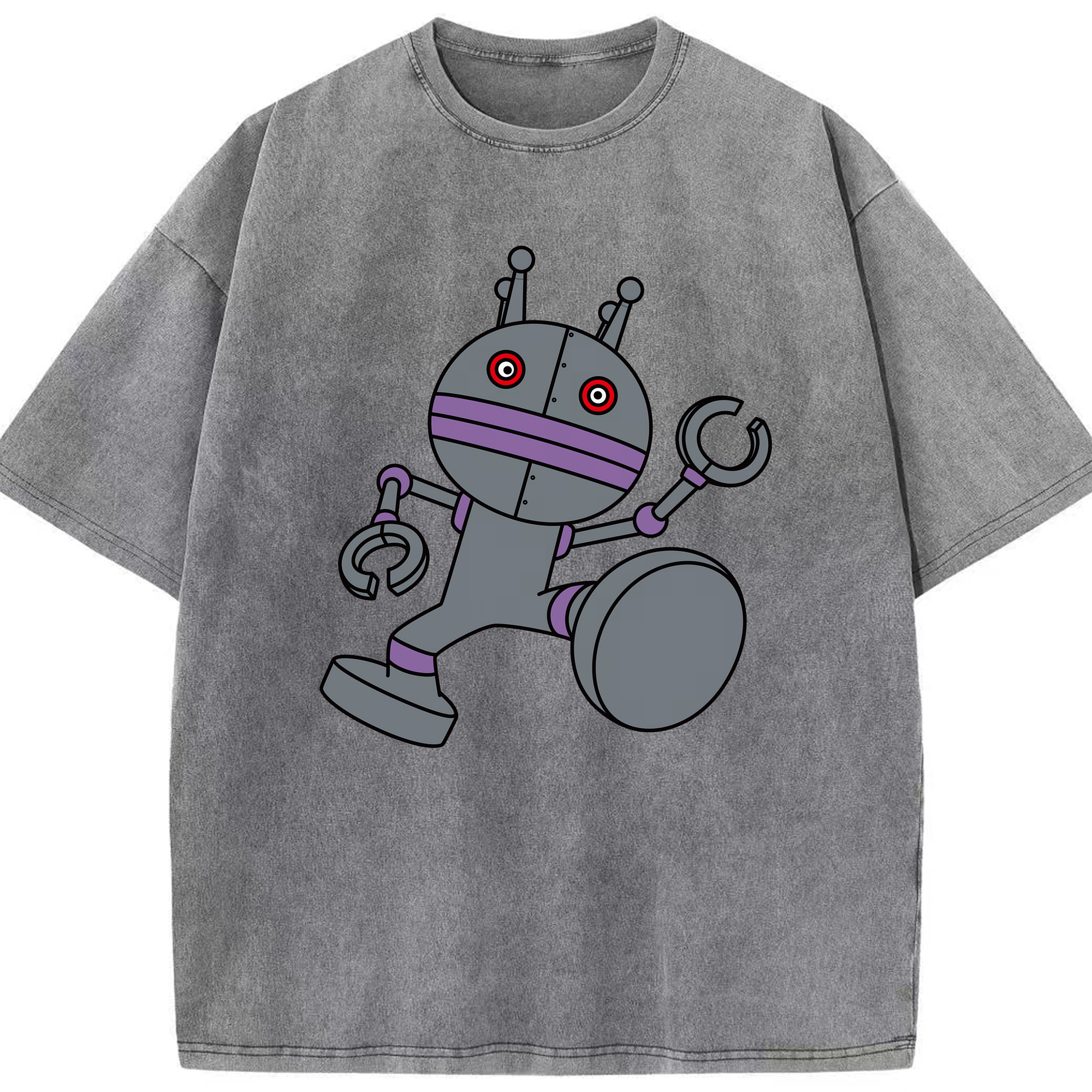 （画像用） アンパンマン Anpanman 綿100% ヴィンテージ風 半袖Tシャツ（フロントプリント）