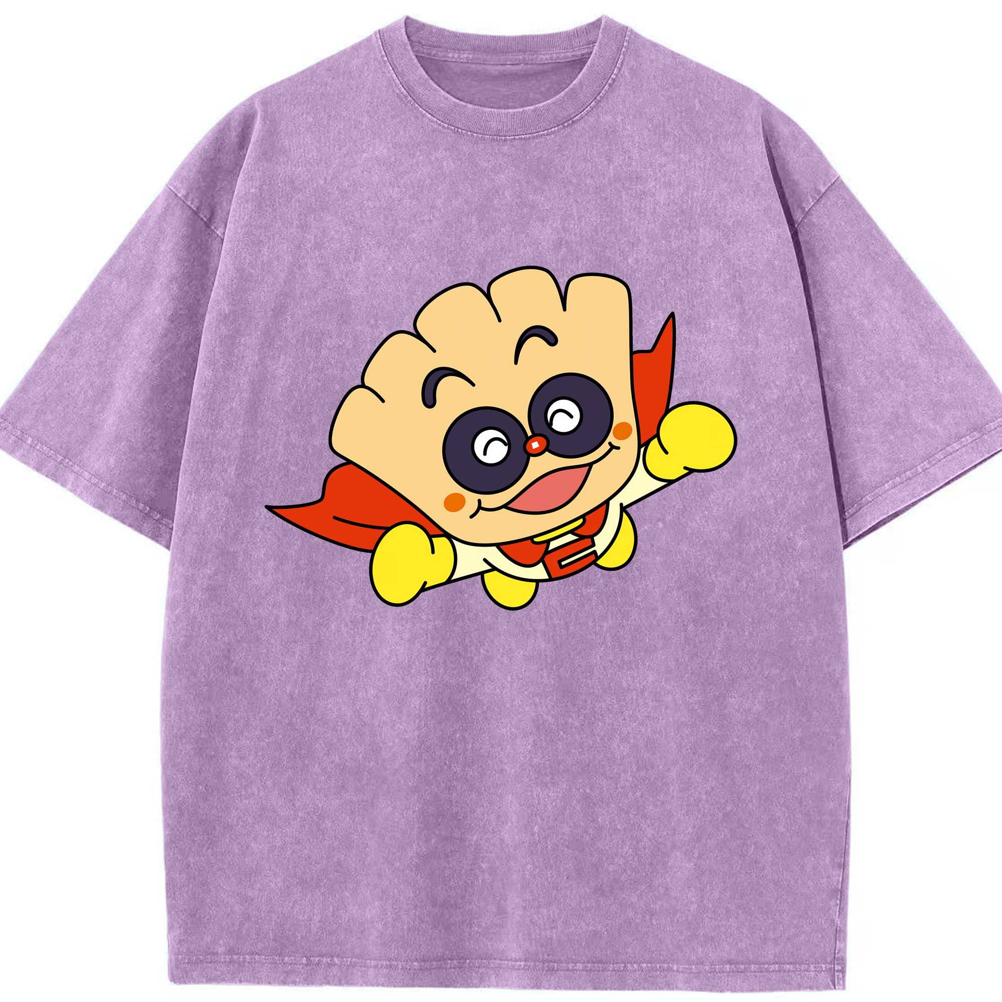（画像用） アンパンマン Anpanman 綿100% ヴィンテージ風 半袖Tシャツ（フロントプリント）