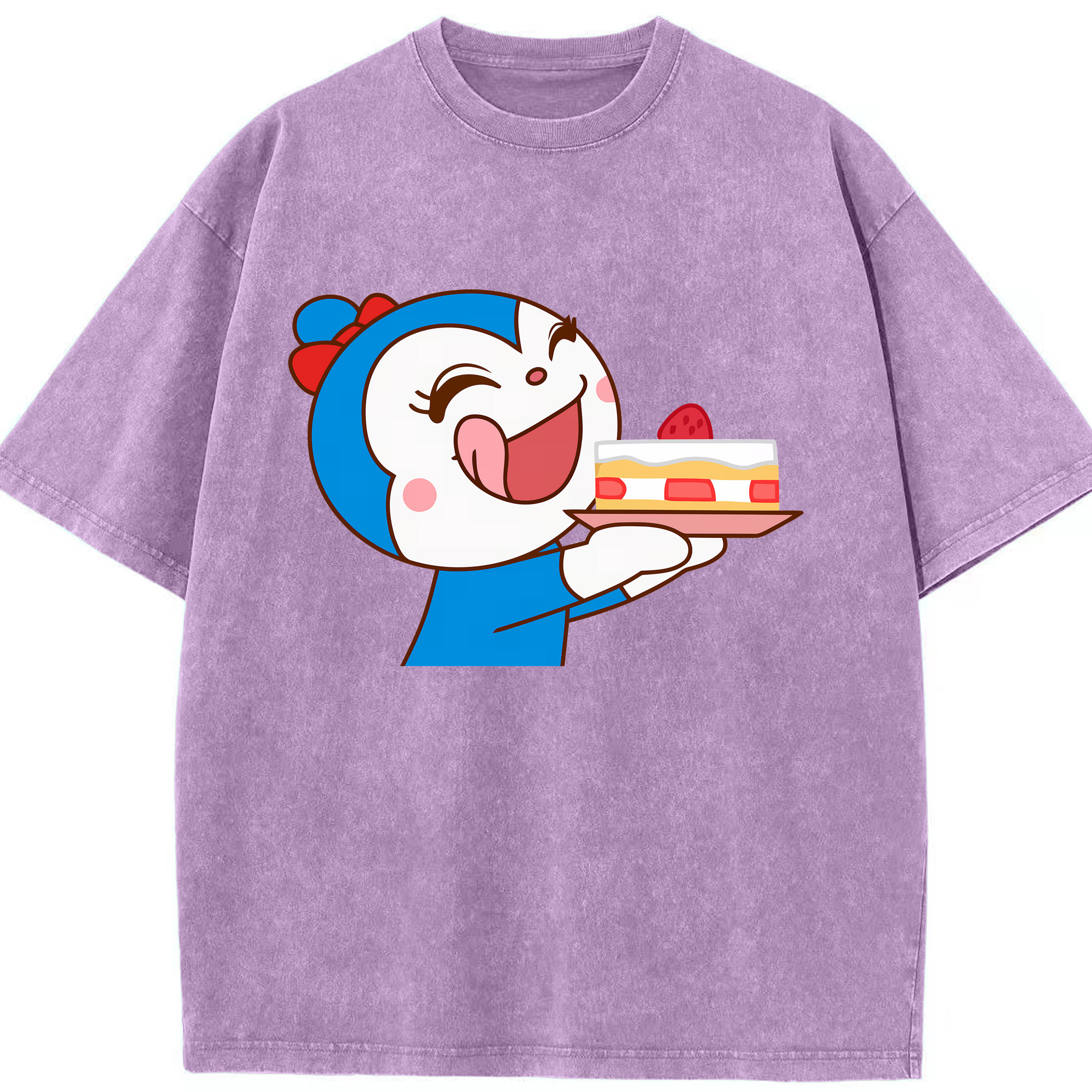 （画像用） アンパンマン Anpanman 綿100% ヴィンテージ風 半袖Tシャツ（フロントプリント）