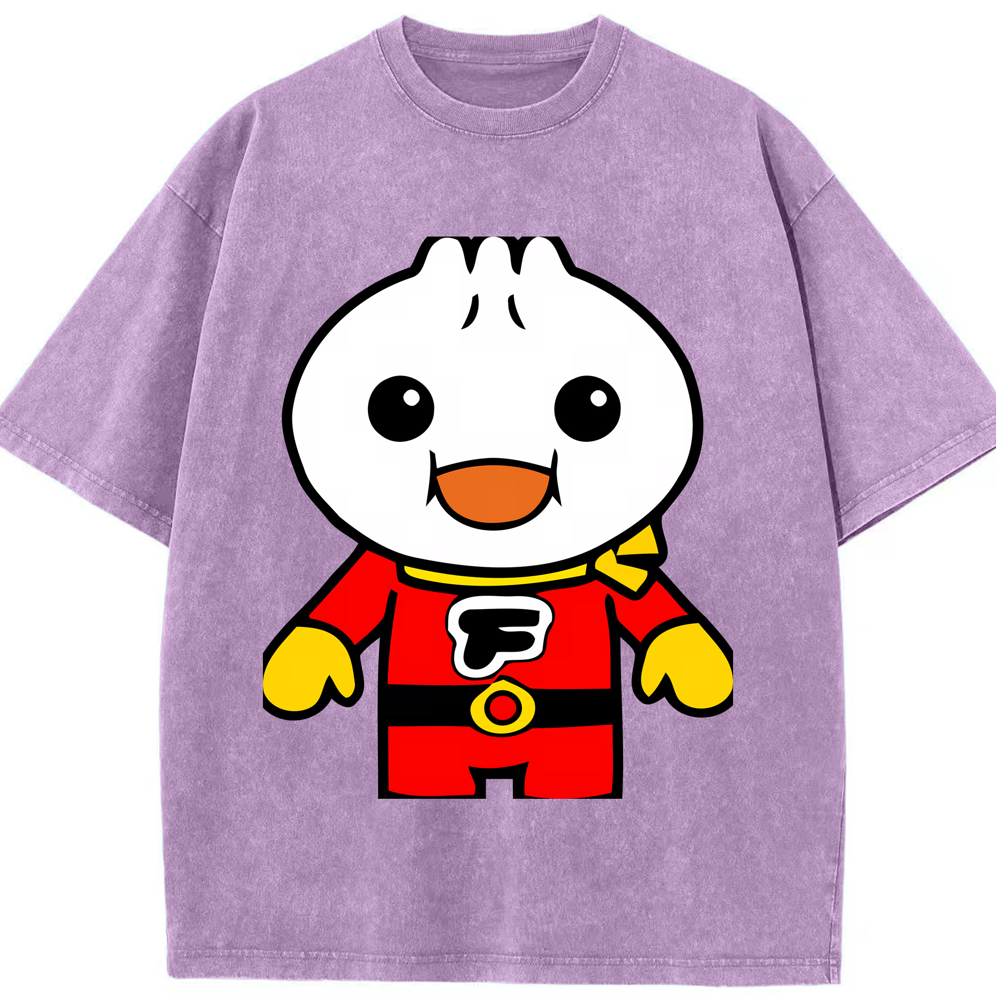 （画像用） アンパンマン Anpanman 綿100% ヴィンテージ風 半袖Tシャツ（フロントプリント）