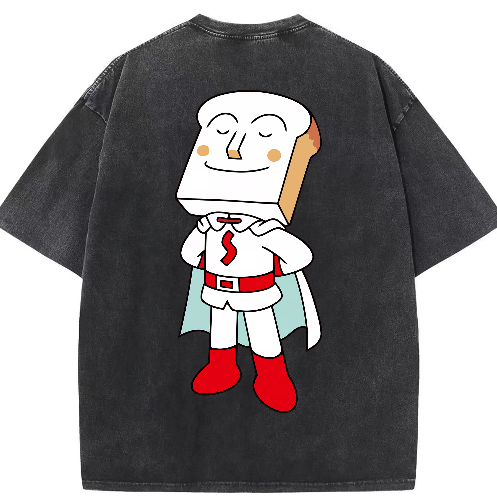 （画像用） アンパンマン Anpanman 綿100% ヴィンテージ風 半袖Tシャツ（背面プリント）