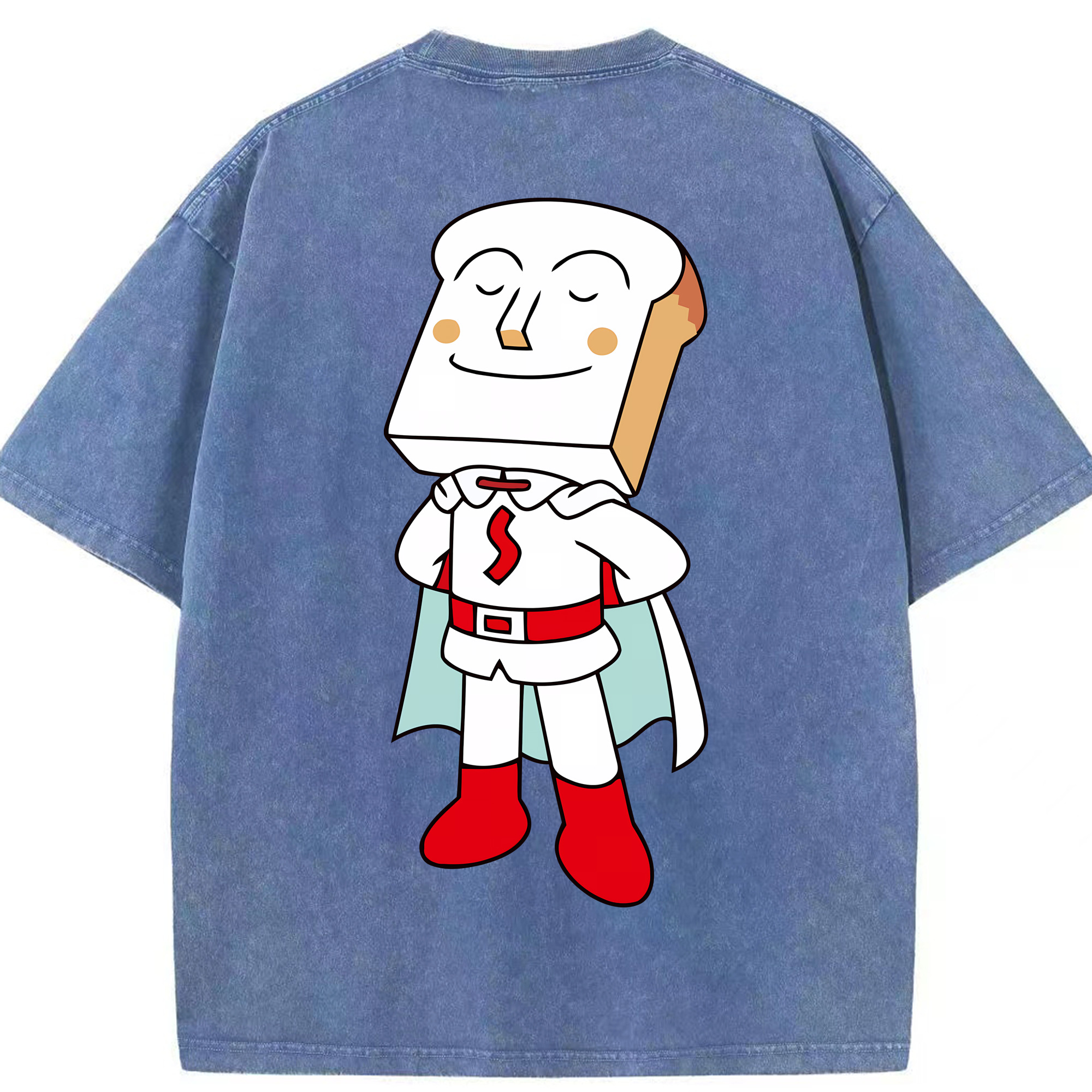 （画像用） アンパンマン Anpanman 綿100% ヴィンテージ風 半袖Tシャツ（背面プリント）