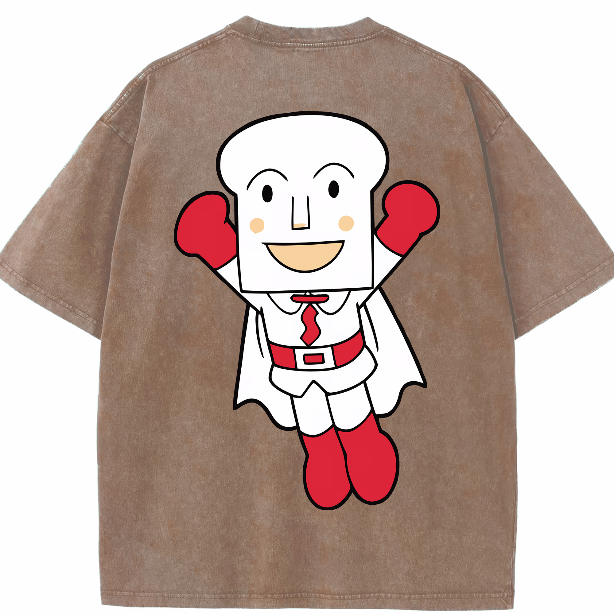 （画像用） アンパンマン Anpanman 綿100% ヴィンテージ風 半袖Tシャツ（背面プリント）