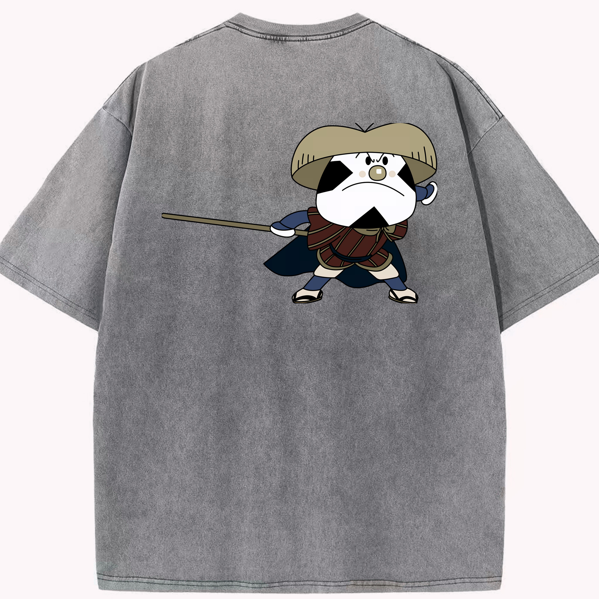 （画像用） アンパンマン Anpanman 綿100% ヴィンテージ風 半袖Tシャツ（背面プリント）