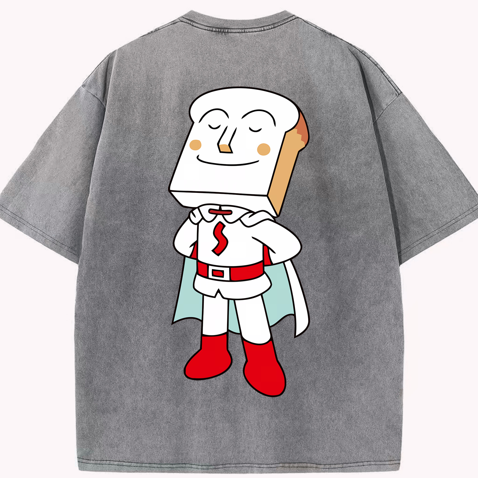 （画像用） アンパンマン Anpanman 綿100% ヴィンテージ風 半袖Tシャツ（背面プリント）