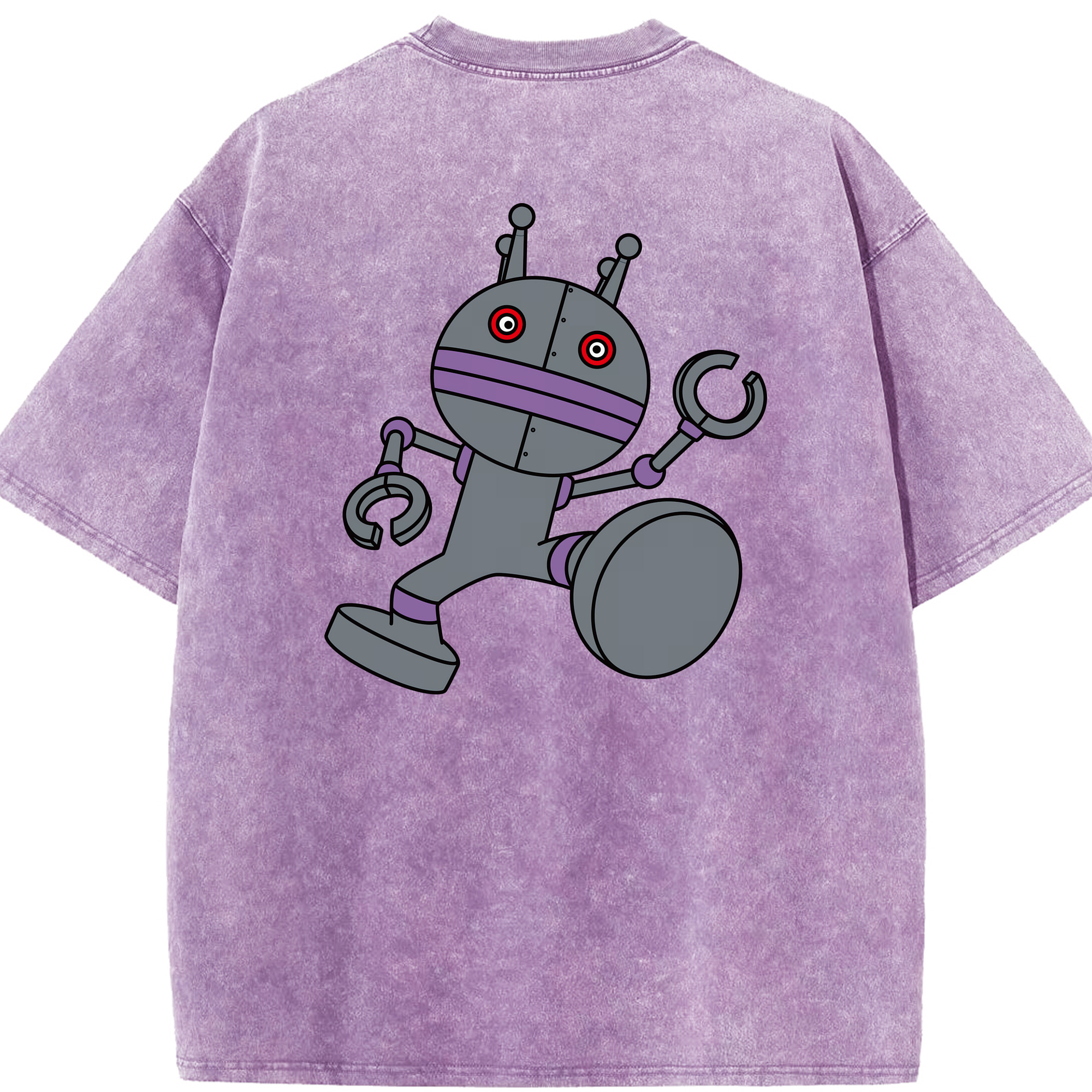 （画像用） アンパンマン Anpanman 綿100% ヴィンテージ風 半袖Tシャツ（背面プリント）