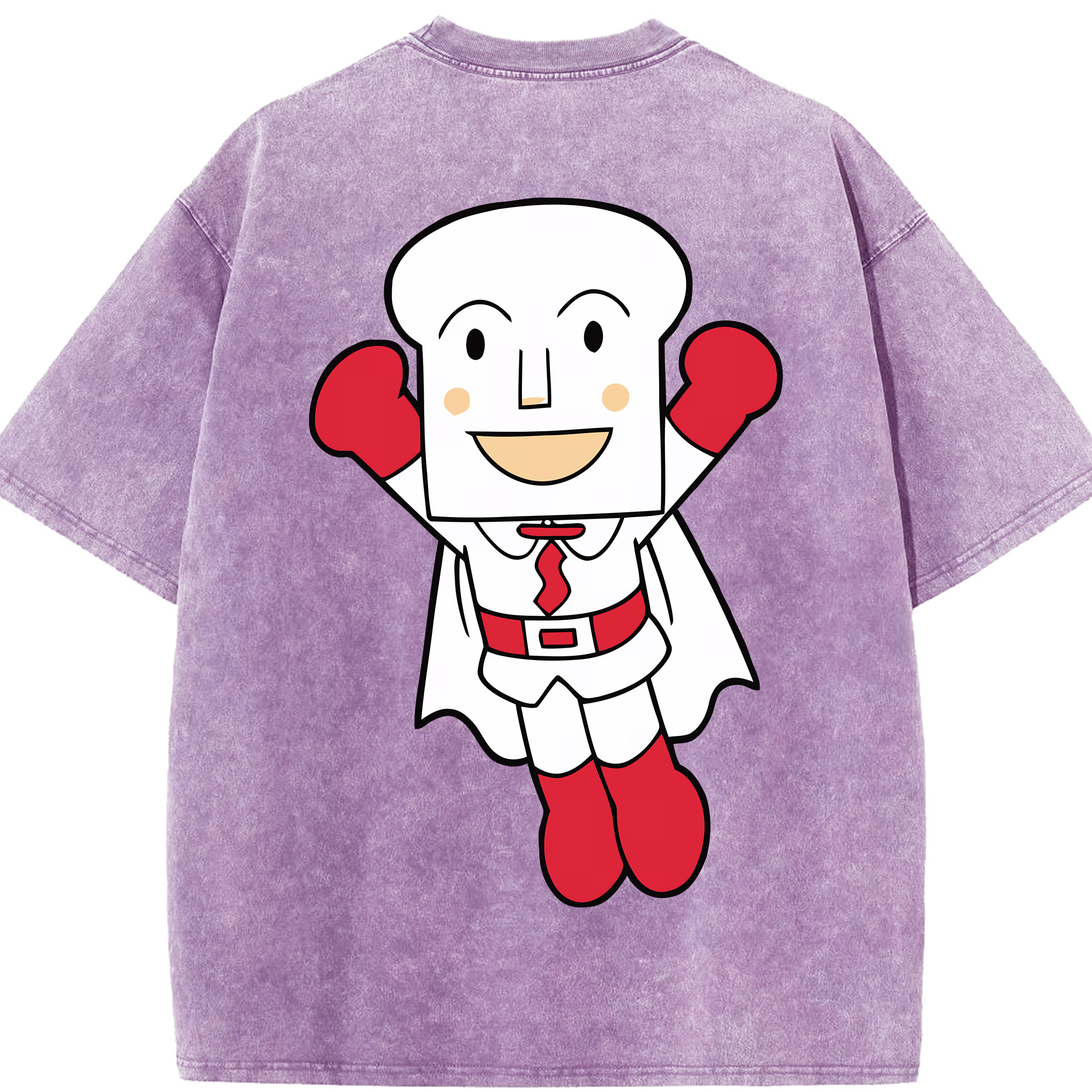 （画像用） アンパンマン Anpanman 綿100% ヴィンテージ風 半袖Tシャツ（背面プリント）