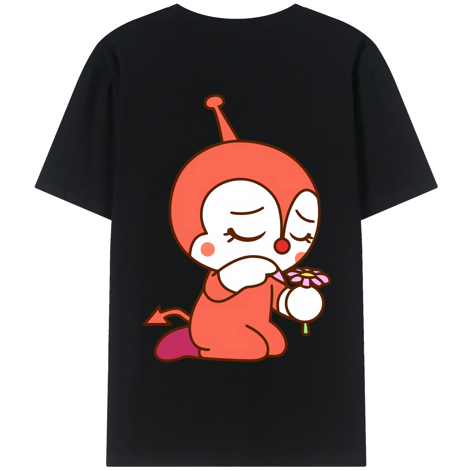 （画像用） アンパンマン Anpanman 綿100％ メンズ半袖Tシャツ（バックプリント） 通気性