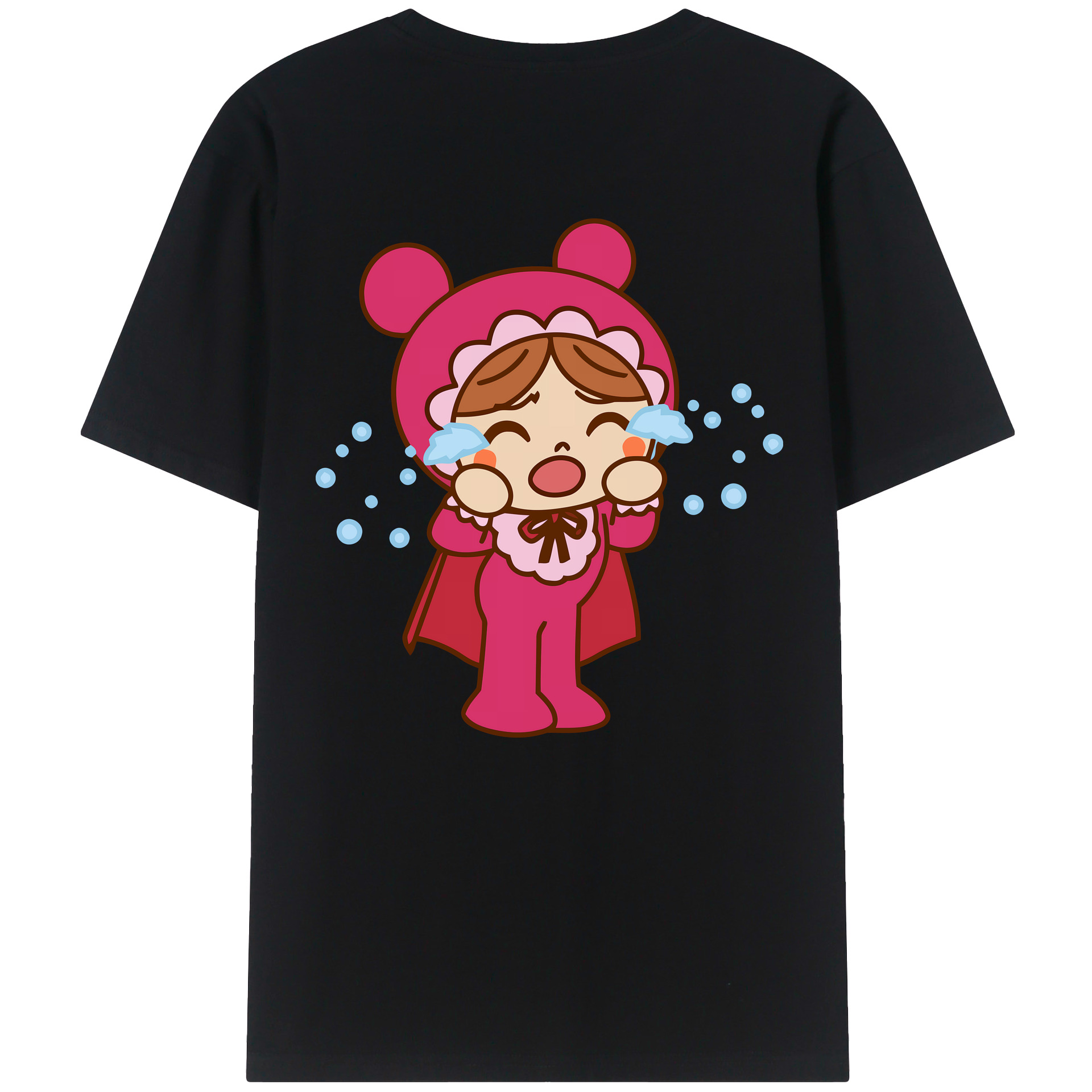 （画像用） アンパンマン Anpanman 綿100％ メンズ半袖Tシャツ（バックプリント） 通気性