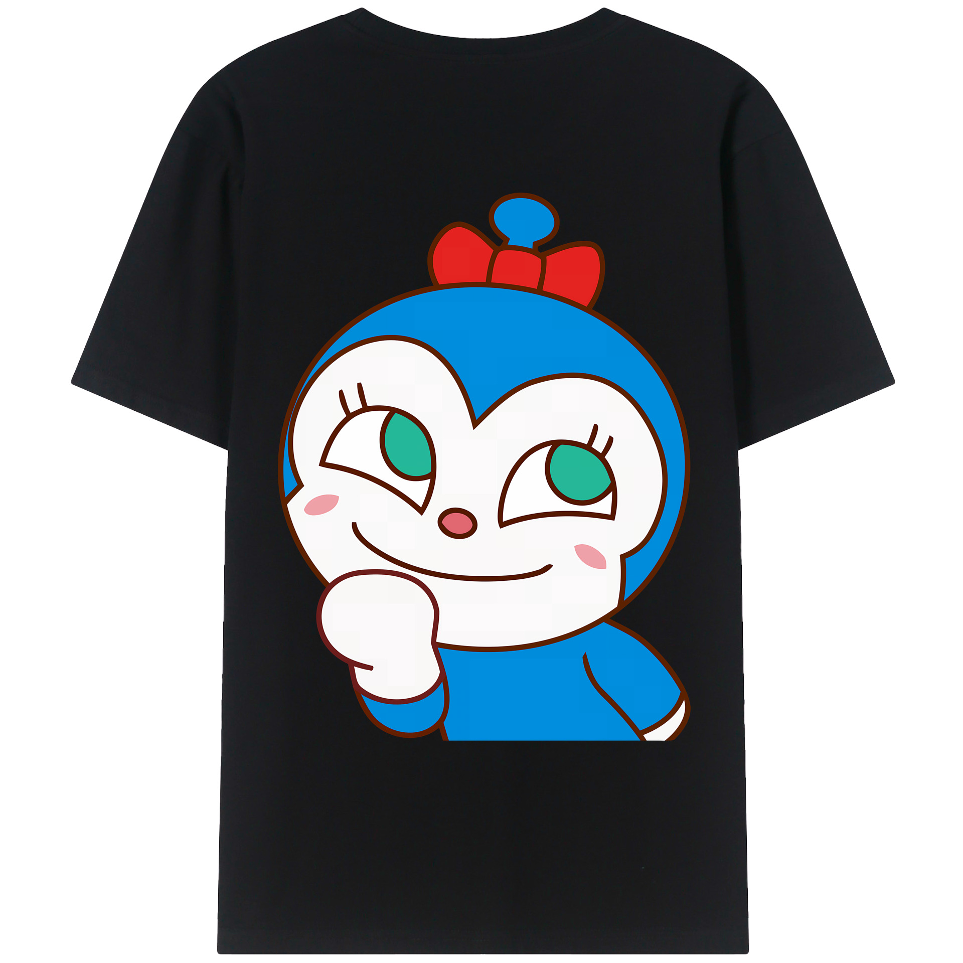 （画像用） アンパンマン Anpanman 綿100％ メンズ半袖Tシャツ（バックプリント） 通気性