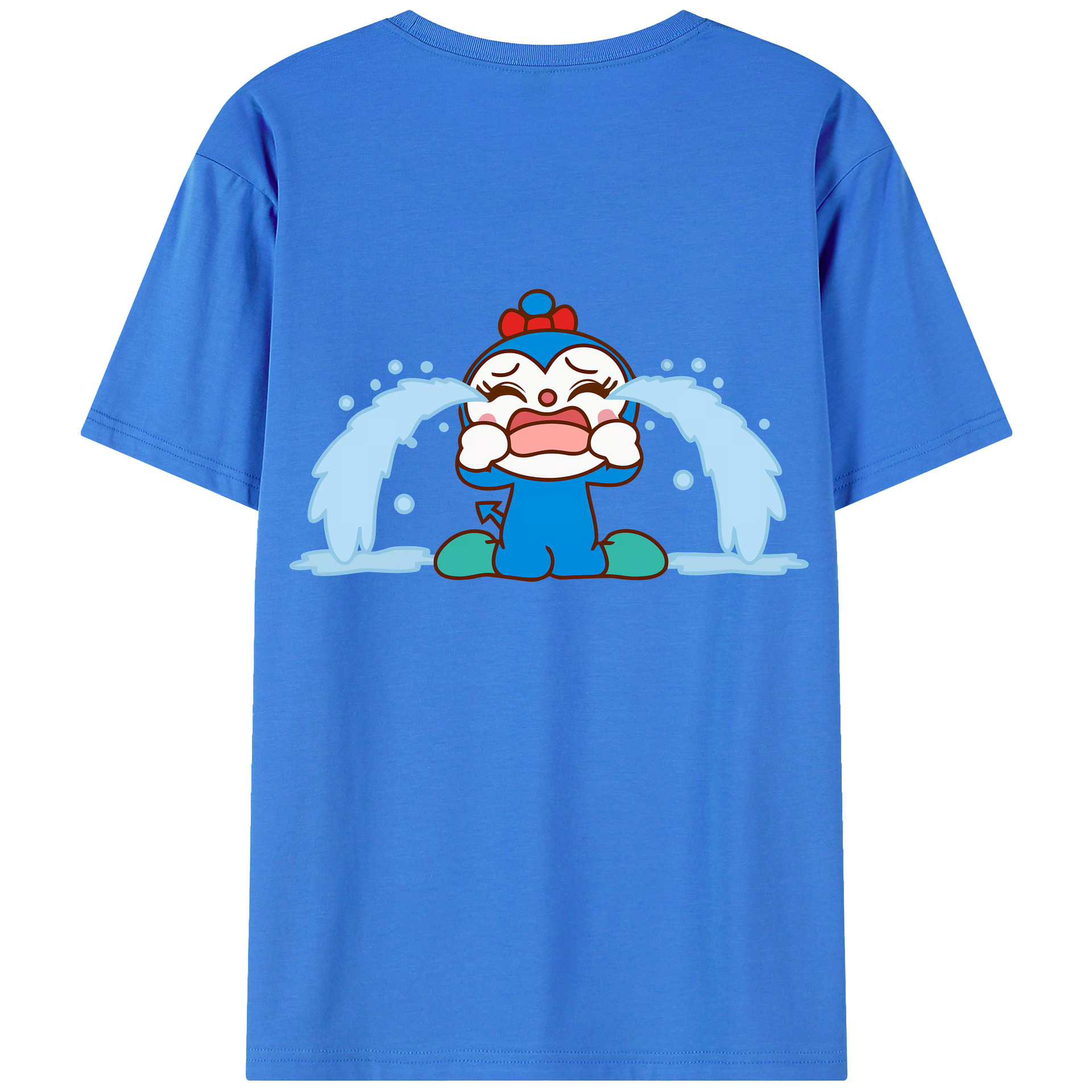 （画像用） アンパンマン Anpanman 綿100％ メンズ半袖Tシャツ（バックプリント） 通気性