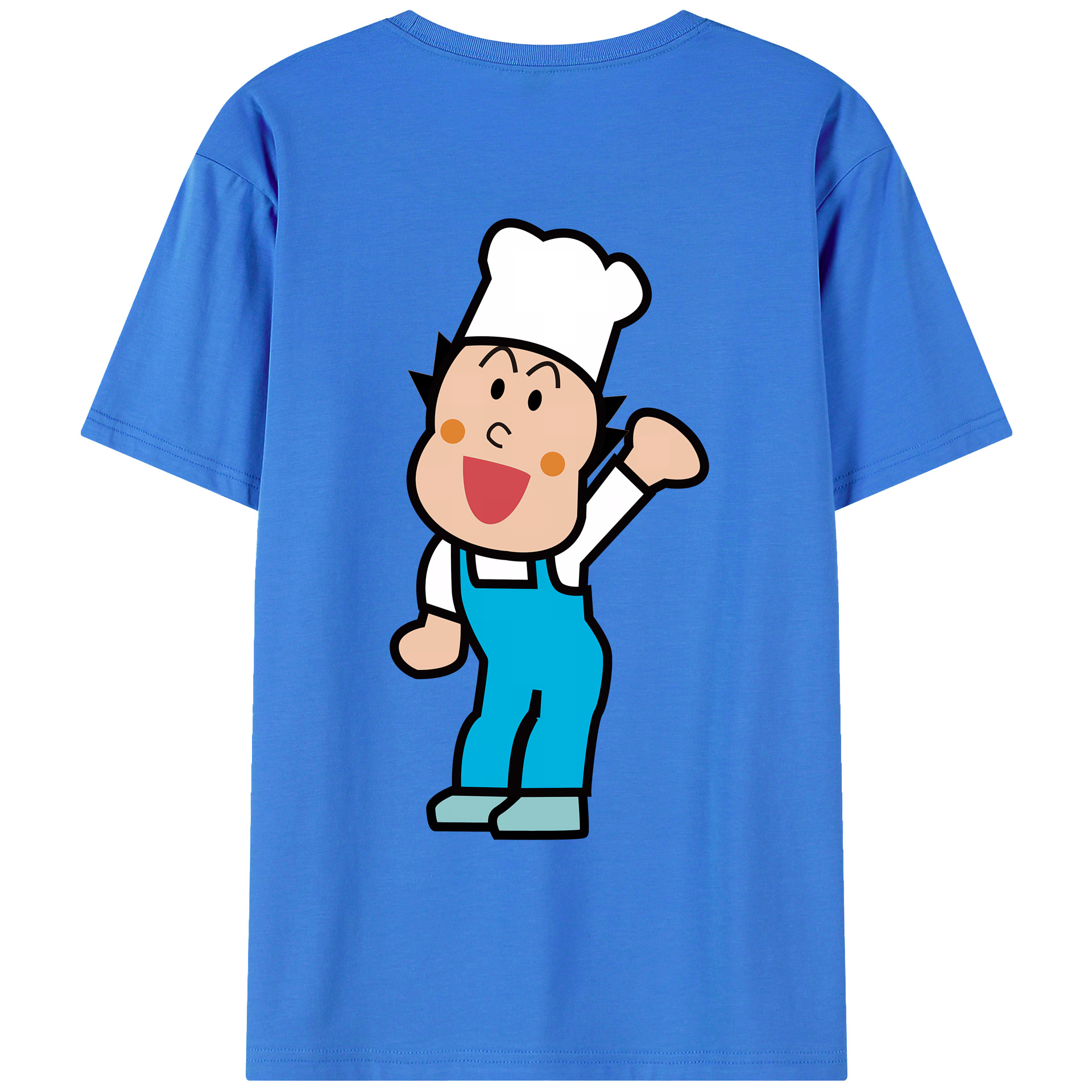 （画像用） アンパンマン Anpanman 綿100％ メンズ半袖Tシャツ（バックプリント） 通気性