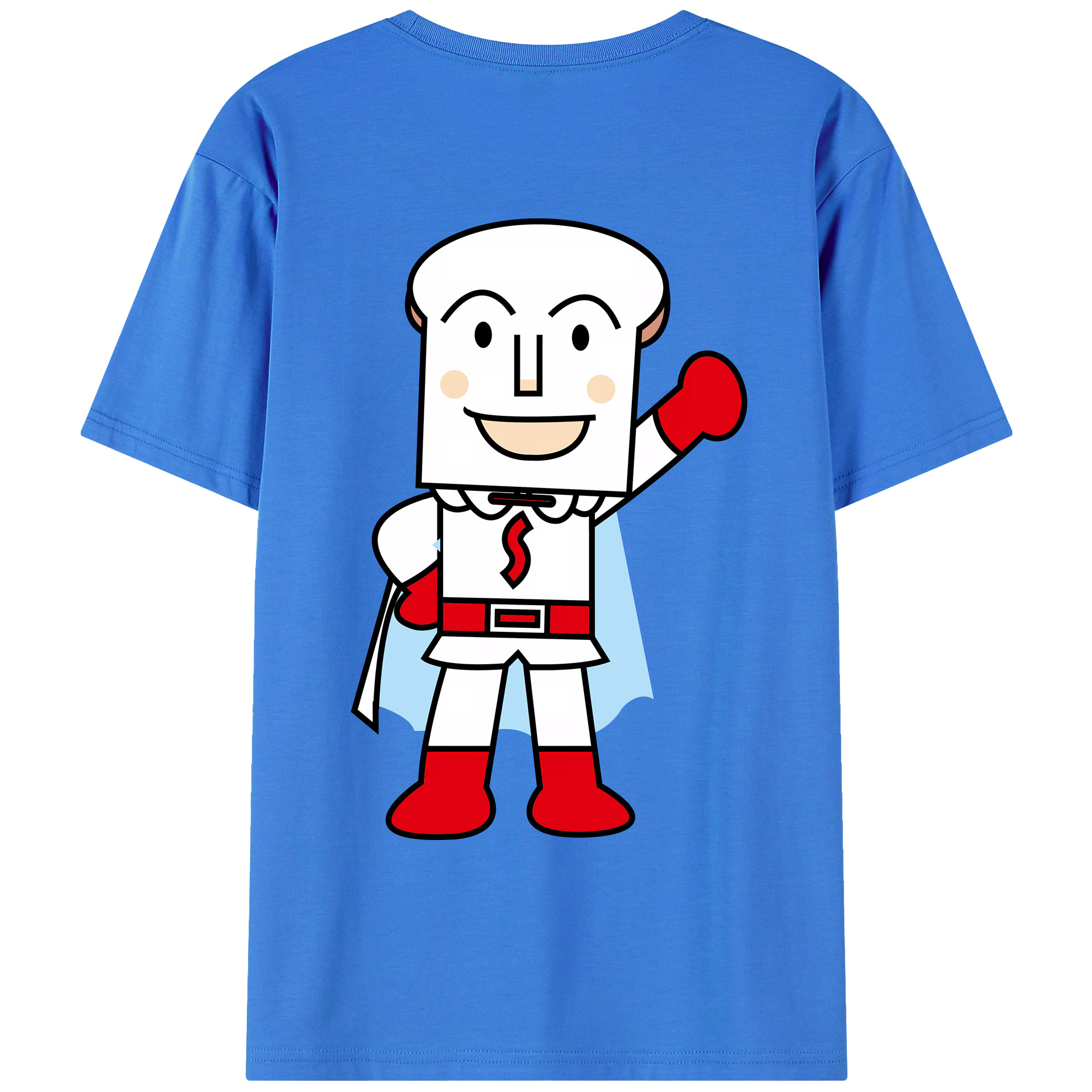 （画像用） アンパンマン Anpanman 綿100％ メンズ半袖Tシャツ（バックプリント） 通気性