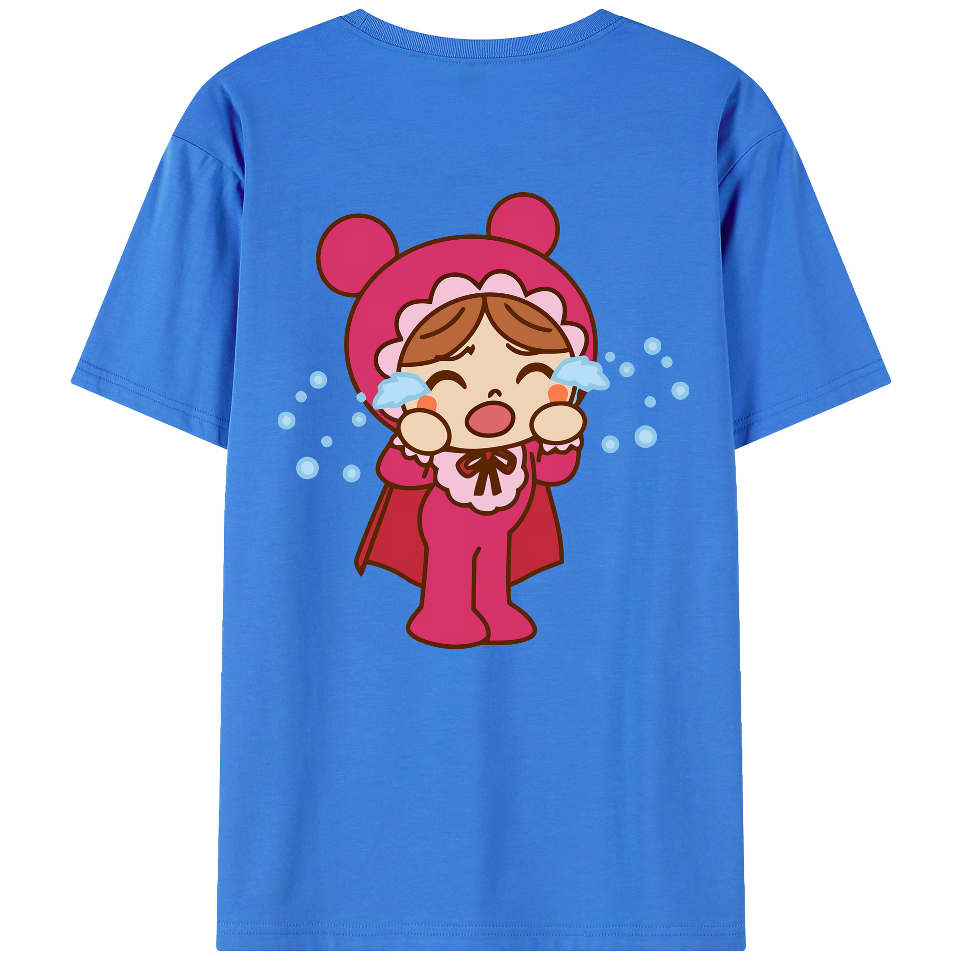 （画像用） アンパンマン Anpanman 綿100％ メンズ半袖Tシャツ（バックプリント） 通気性
