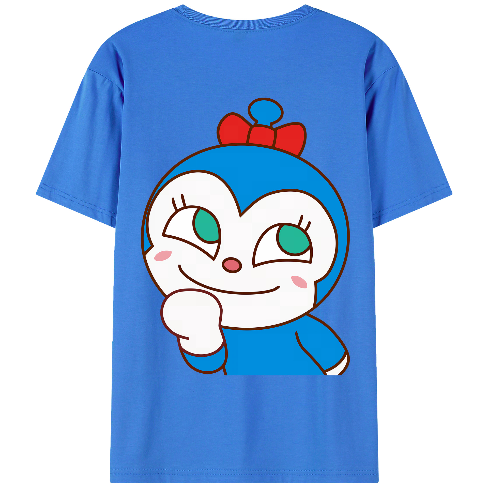 （画像用） アンパンマン Anpanman 綿100％ メンズ半袖Tシャツ（バックプリント） 通気性
