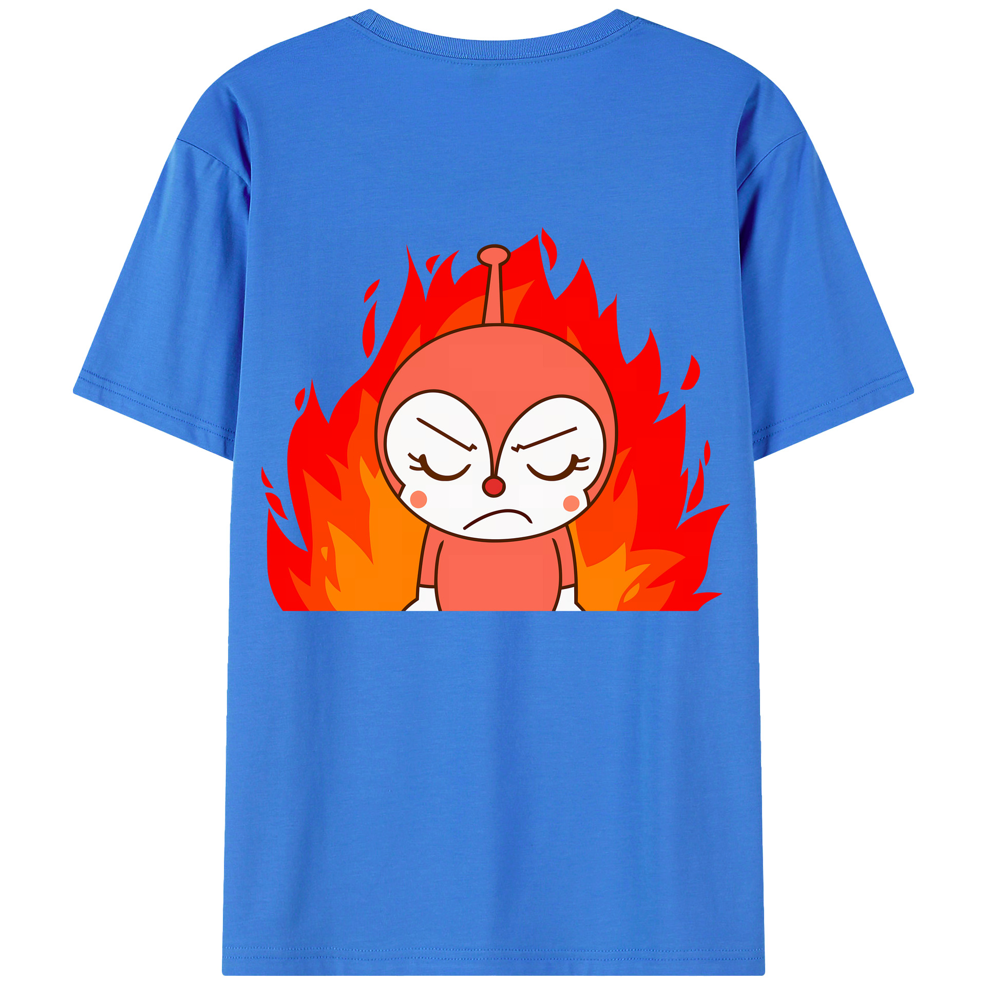 （画像用） アンパンマン Anpanman 綿100％ メンズ半袖Tシャツ（バックプリント） 通気性