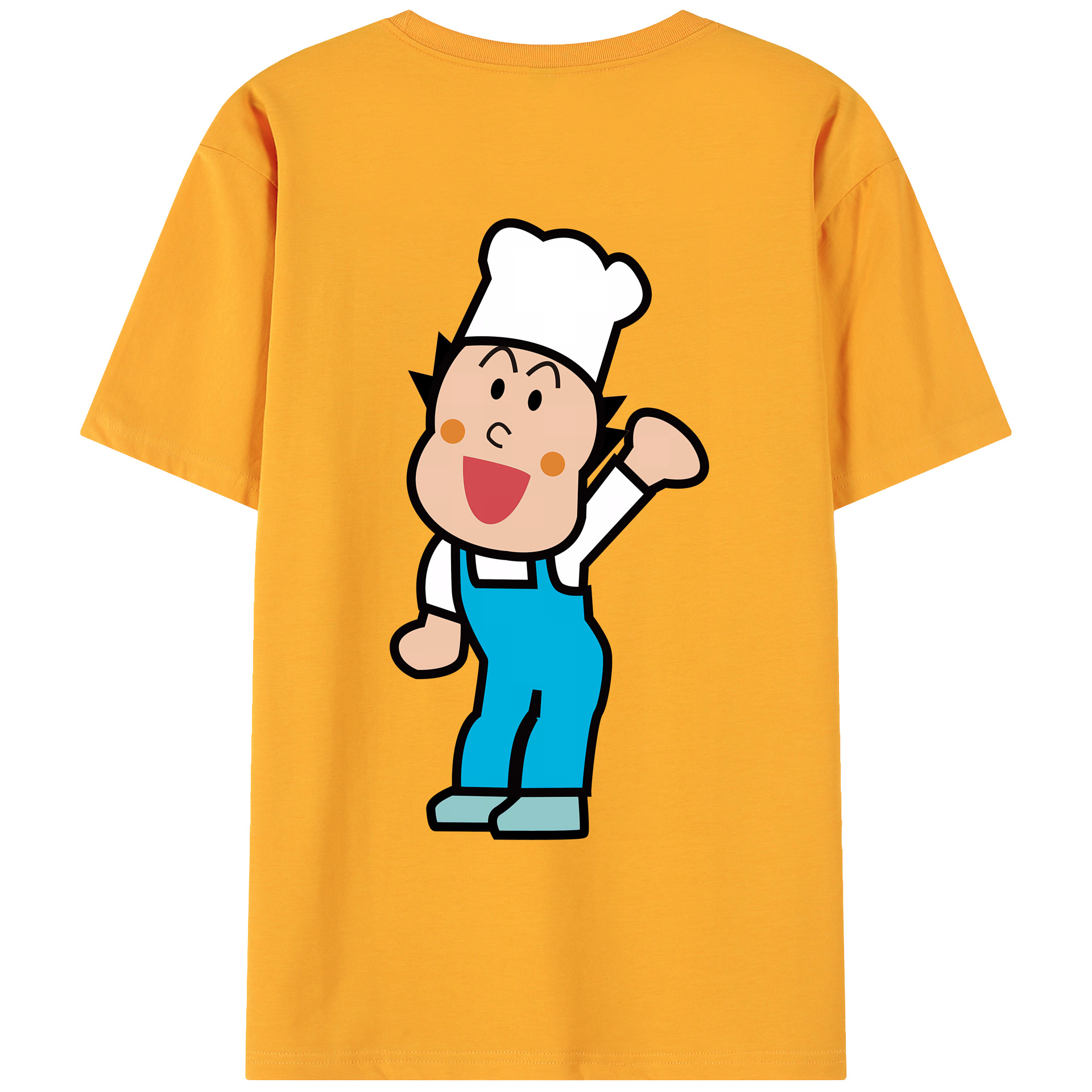 （画像用） アンパンマン Anpanman 綿100％ メンズ半袖Tシャツ（バックプリント） 通気性