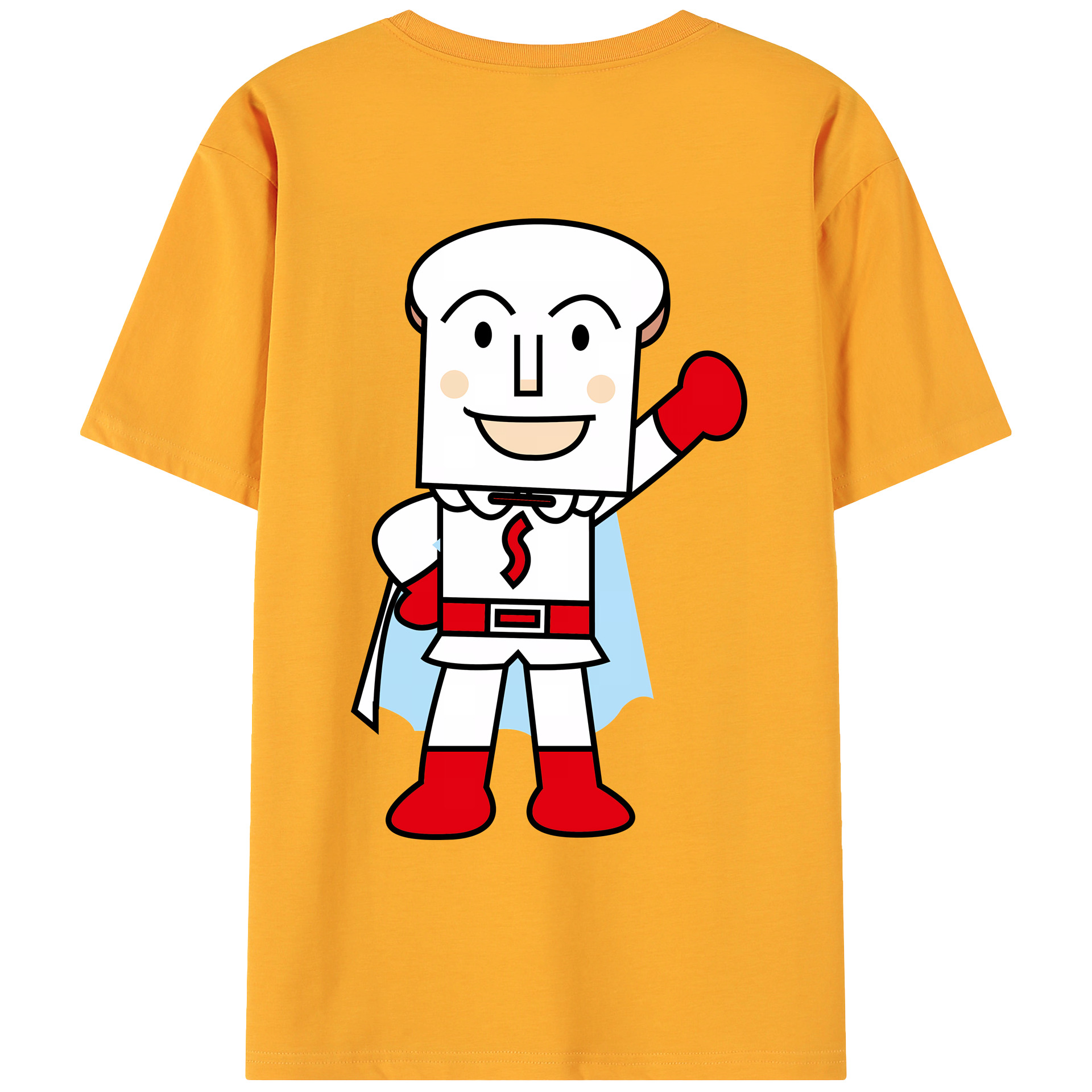 （画像用） アンパンマン Anpanman 綿100％ メンズ半袖Tシャツ（バックプリント） 通気性