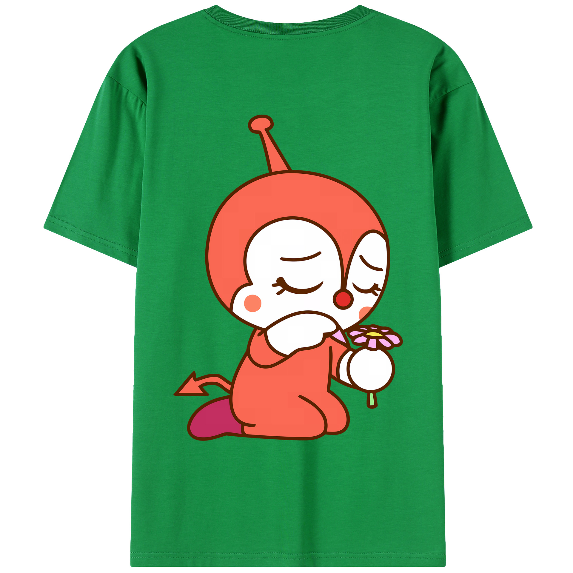 （画像用） アンパンマン Anpanman 綿100％ メンズ半袖Tシャツ（バックプリント） 通気性