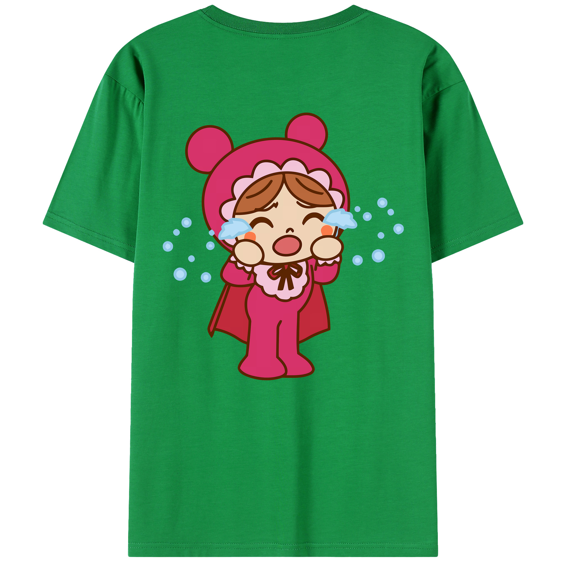 （画像用） アンパンマン Anpanman 綿100％ メンズ半袖Tシャツ（バックプリント） 通気性