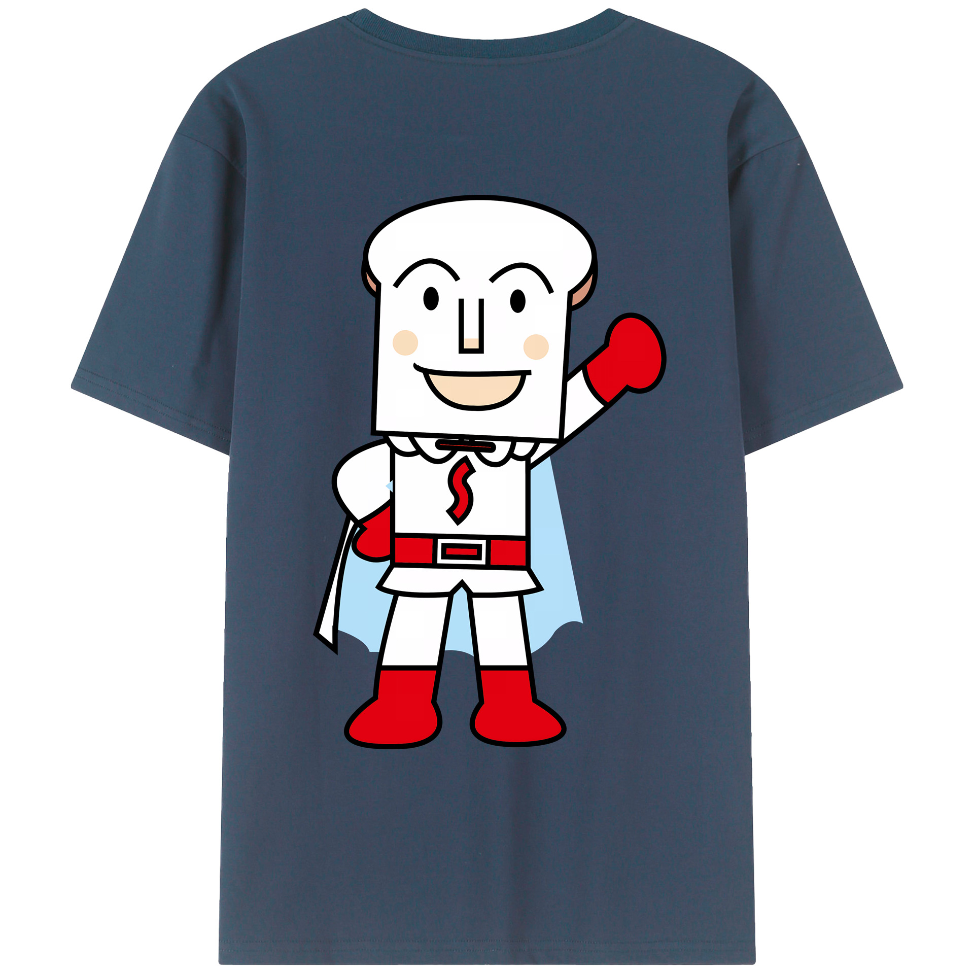 （画像用） アンパンマン Anpanman 綿100％ メンズ半袖Tシャツ（バックプリント） 通気性