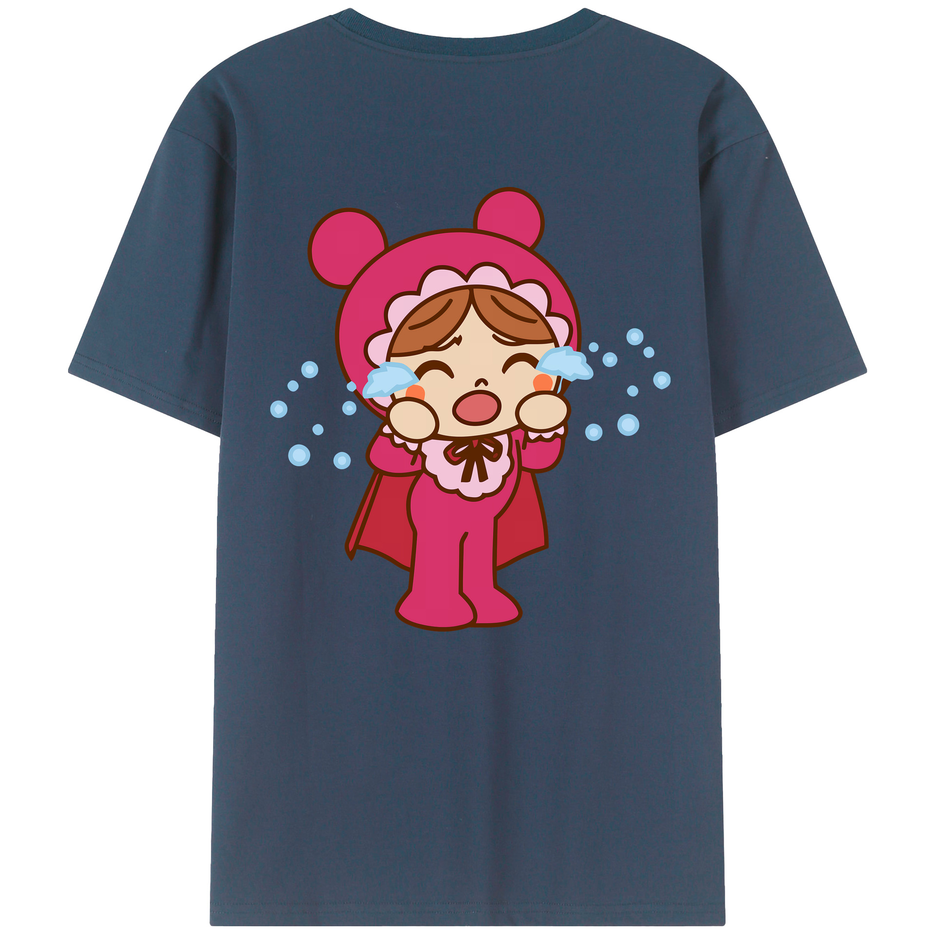 （画像用） アンパンマン Anpanman 綿100％ メンズ半袖Tシャツ（バックプリント） 通気性