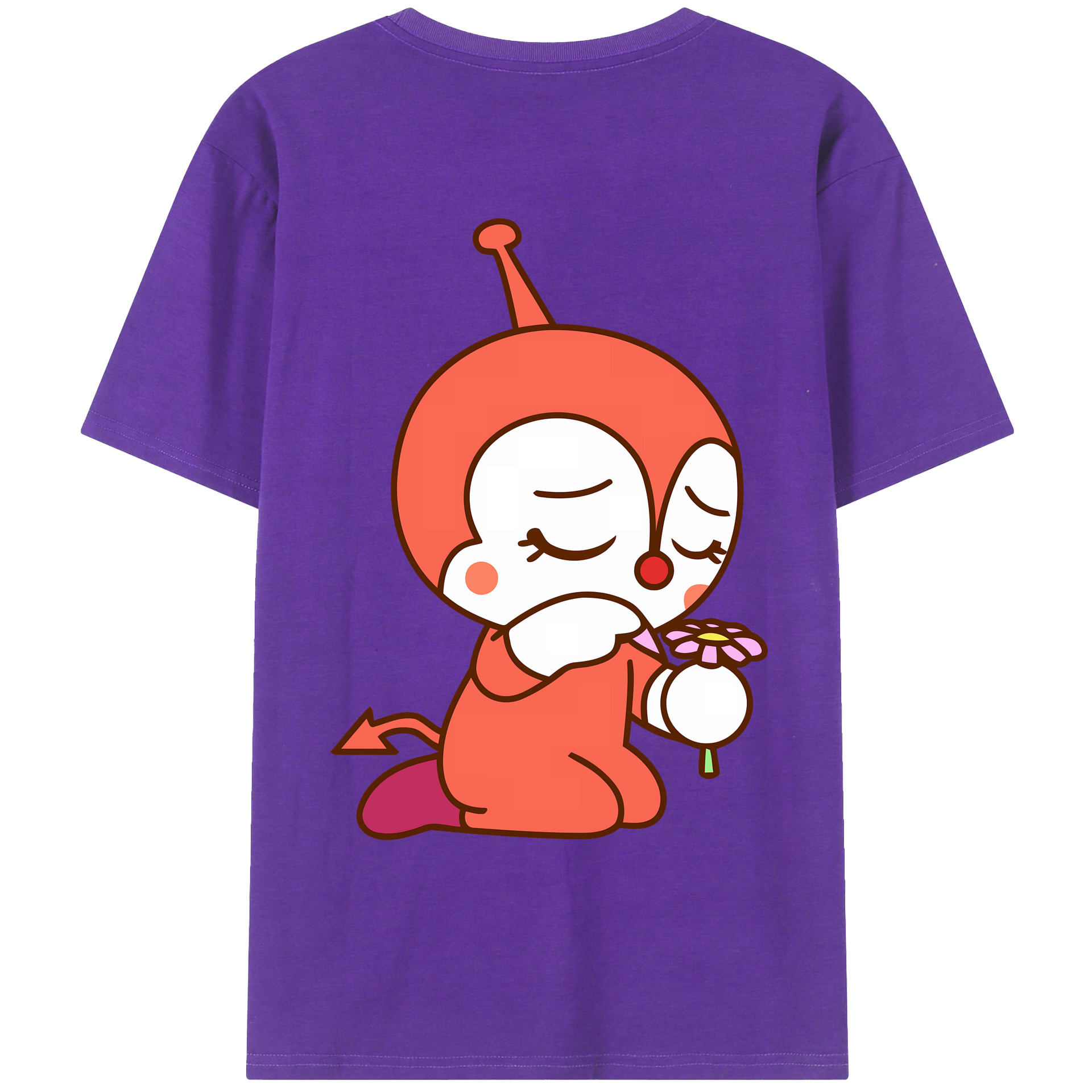 （画像用） アンパンマン Anpanman 綿100％ メンズ半袖Tシャツ（バックプリント） 通気性