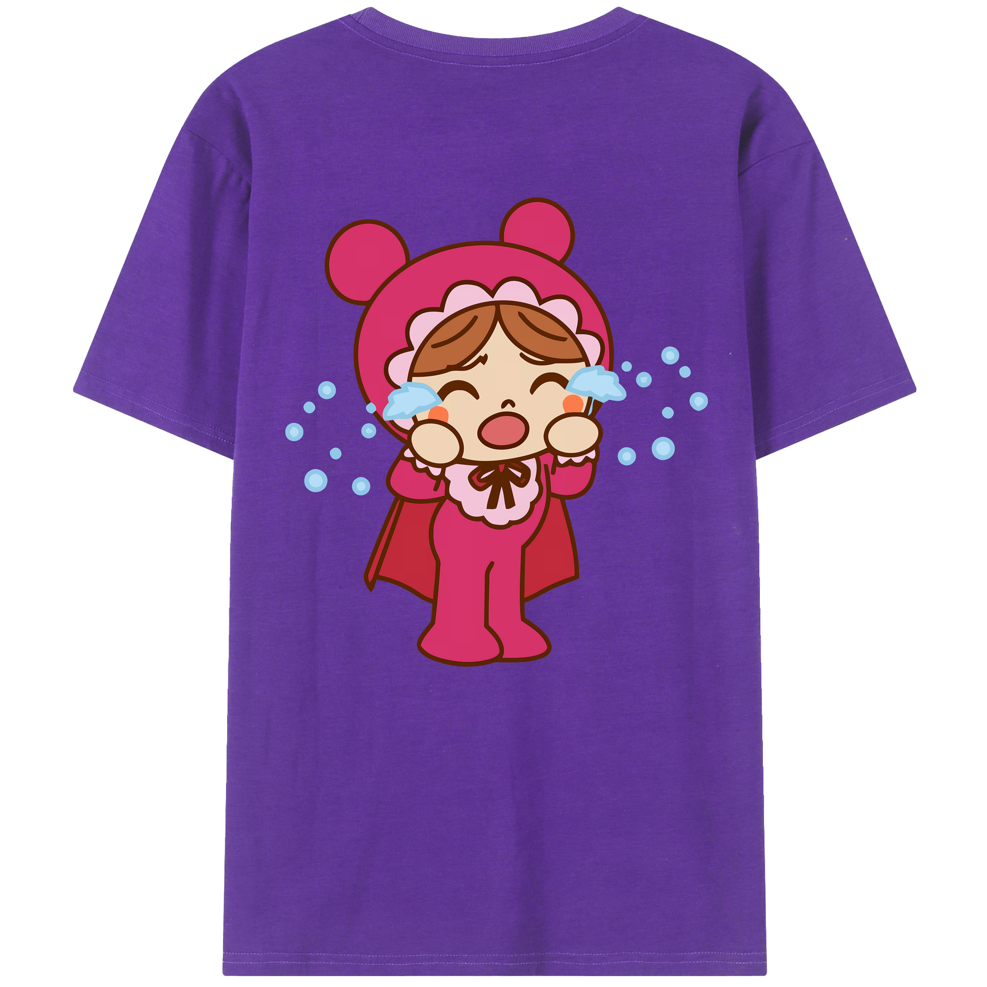（画像用） アンパンマン Anpanman 綿100％ メンズ半袖Tシャツ（バックプリント） 通気性