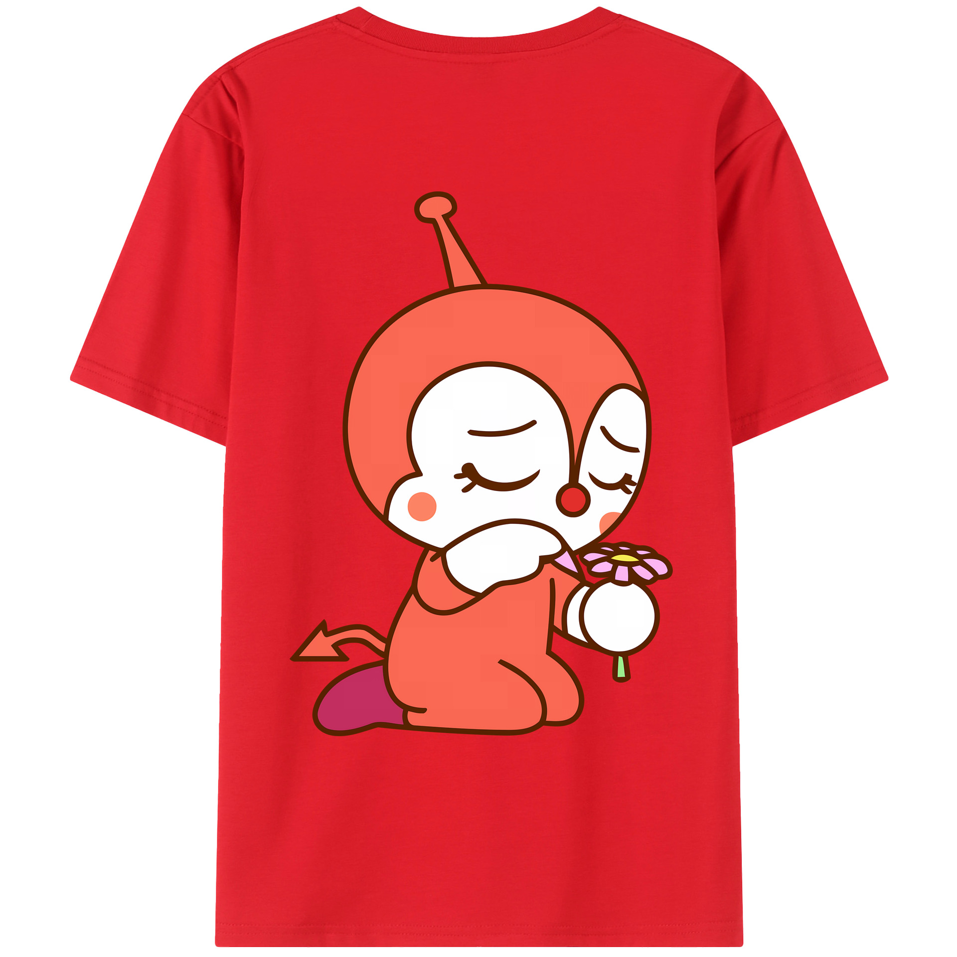 （画像用） アンパンマン Anpanman 綿100％ メンズ半袖Tシャツ（バックプリント） 通気性