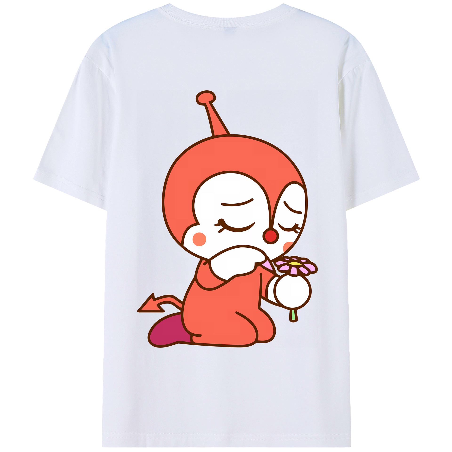 （画像用） アンパンマン Anpanman 綿100％ メンズ半袖Tシャツ（バックプリント） 通気性