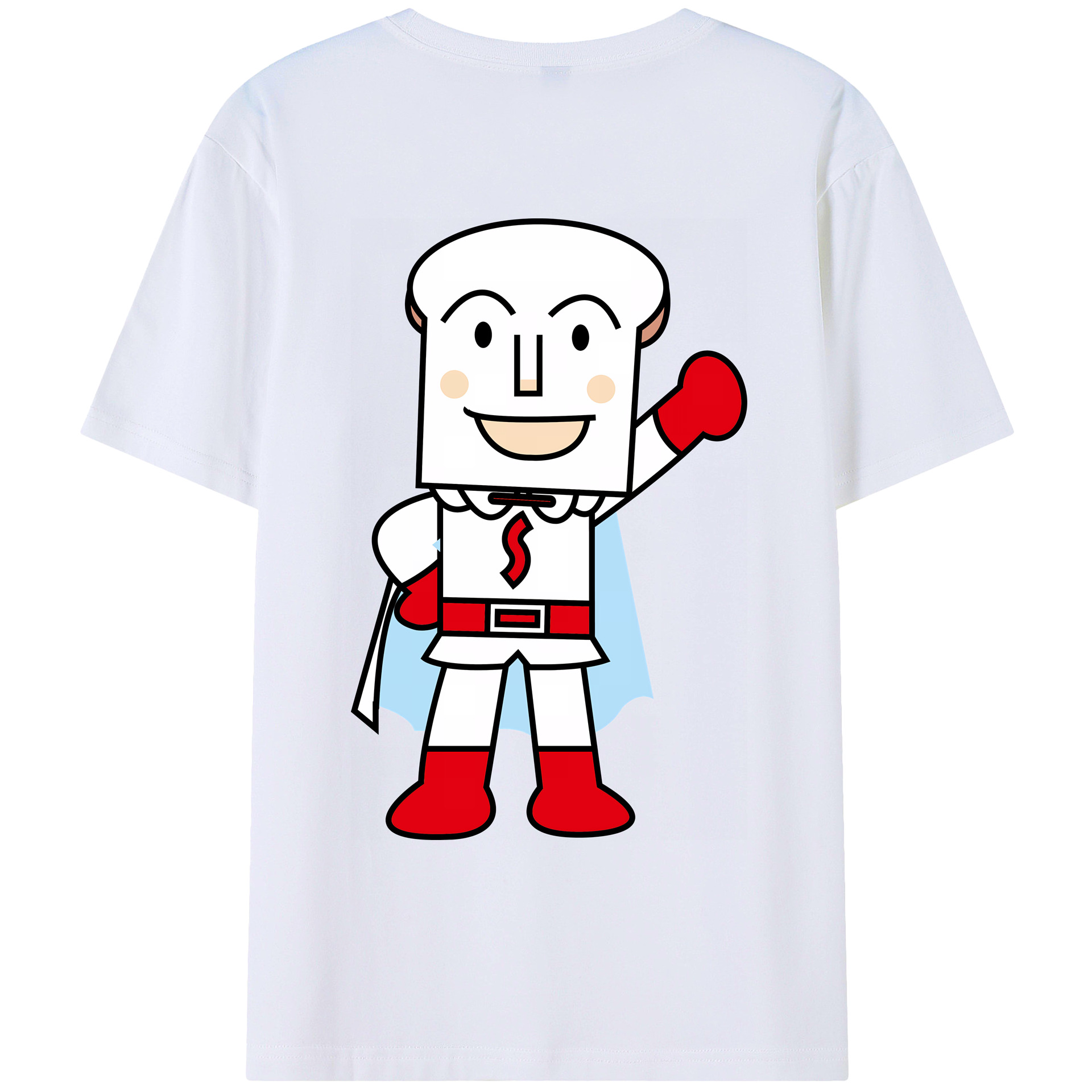 （画像用） アンパンマン Anpanman 綿100％ メンズ半袖Tシャツ（バックプリント） 通気性