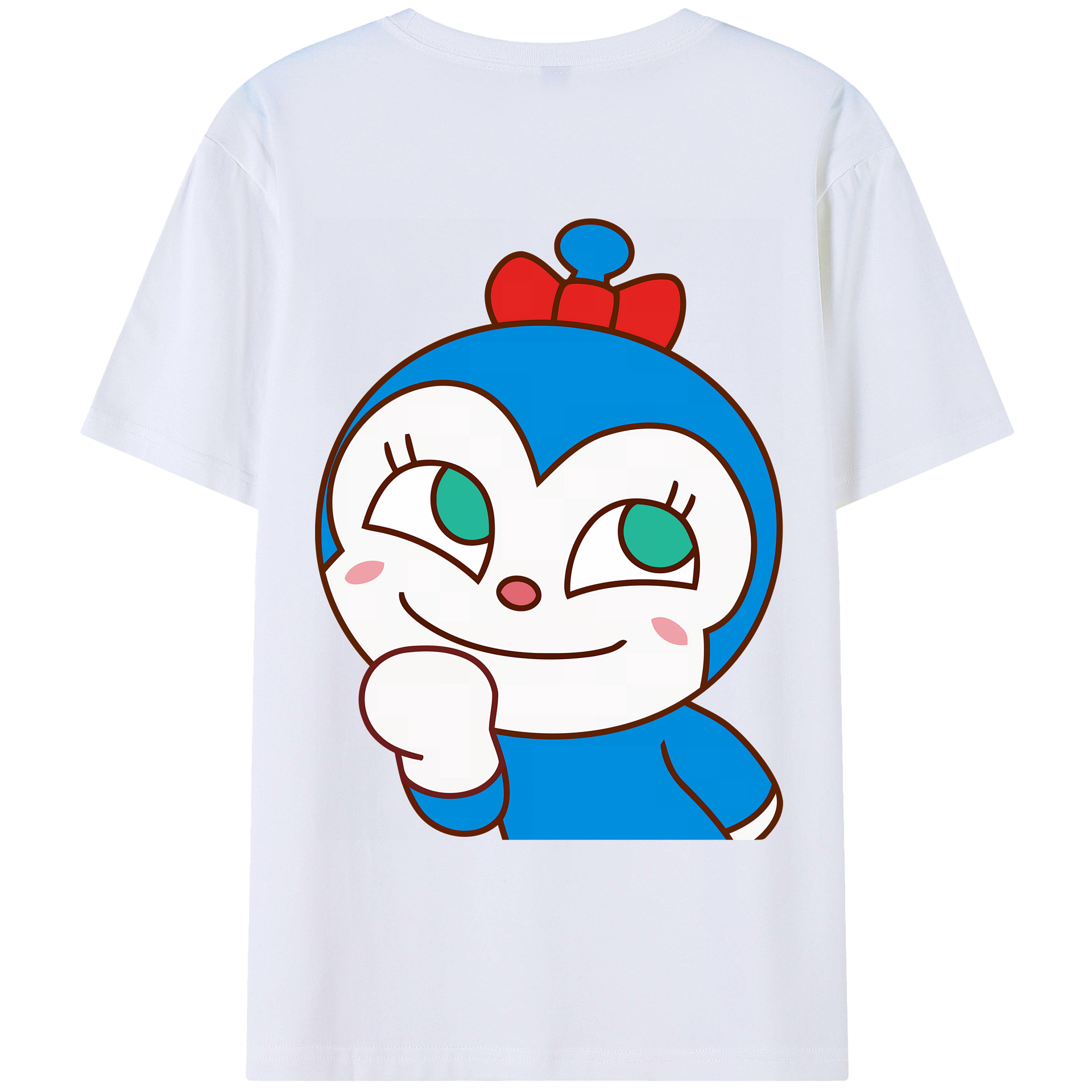 （画像用） アンパンマン Anpanman 綿100％ メンズ半袖Tシャツ（バックプリント） 通気性