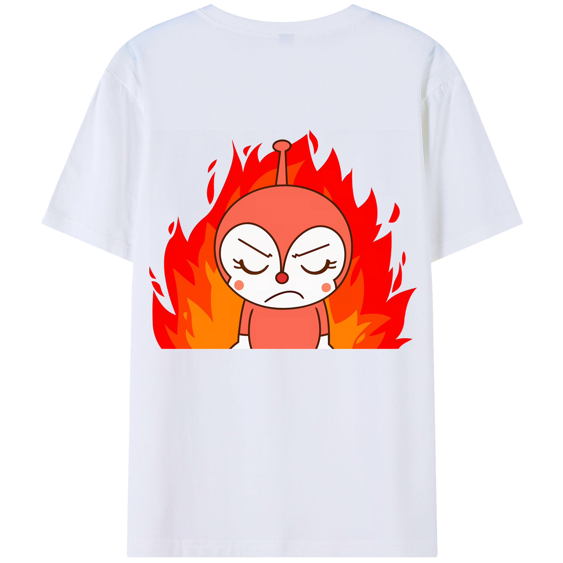 （画像用） アンパンマン Anpanman 綿100％ メンズ半袖Tシャツ（バックプリント） 通気性