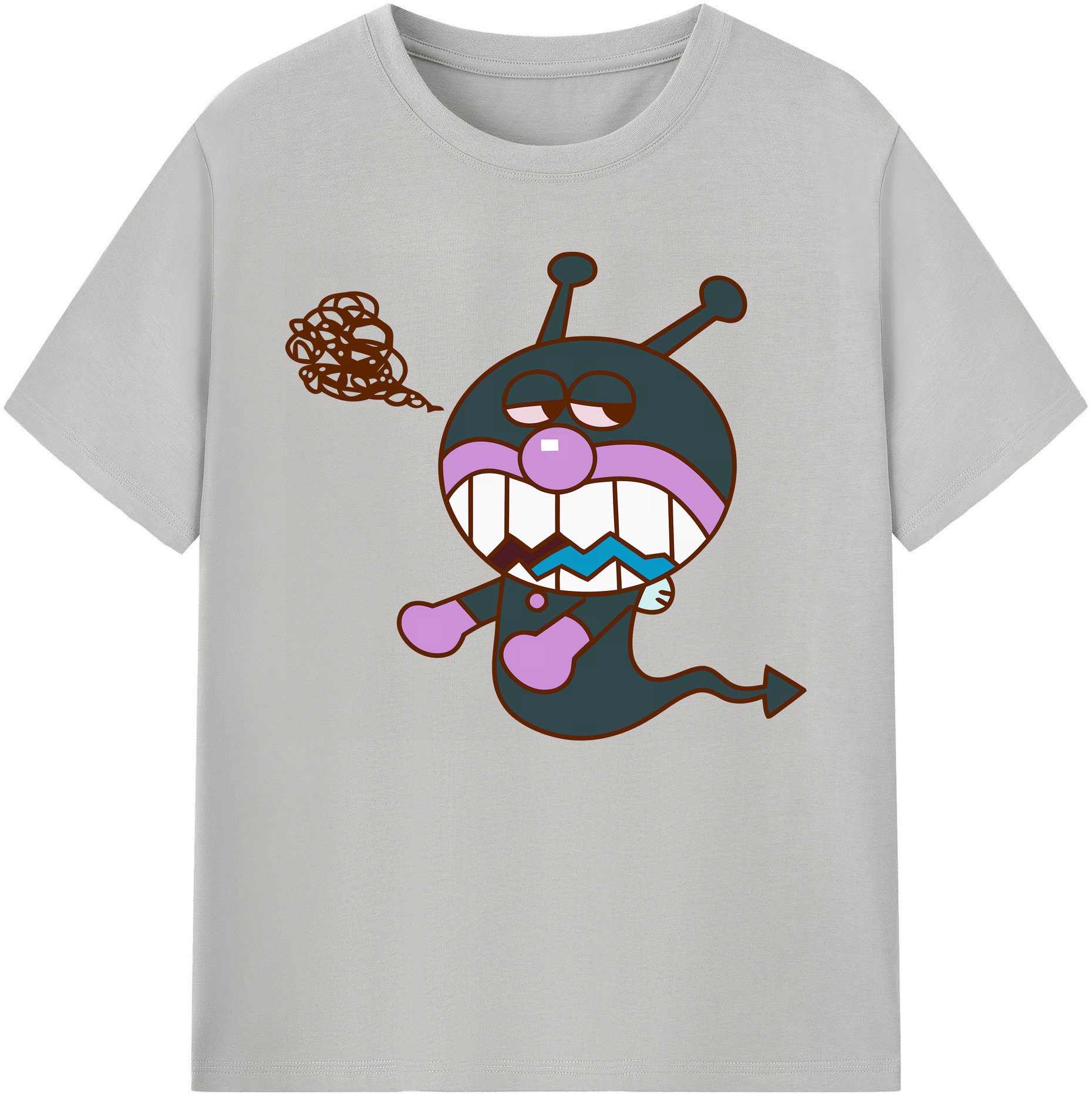 （画像用） アンパンマン Anpanman 綿100％ メンズ半袖Tシャツ｜肌触りやわらか＆通気性