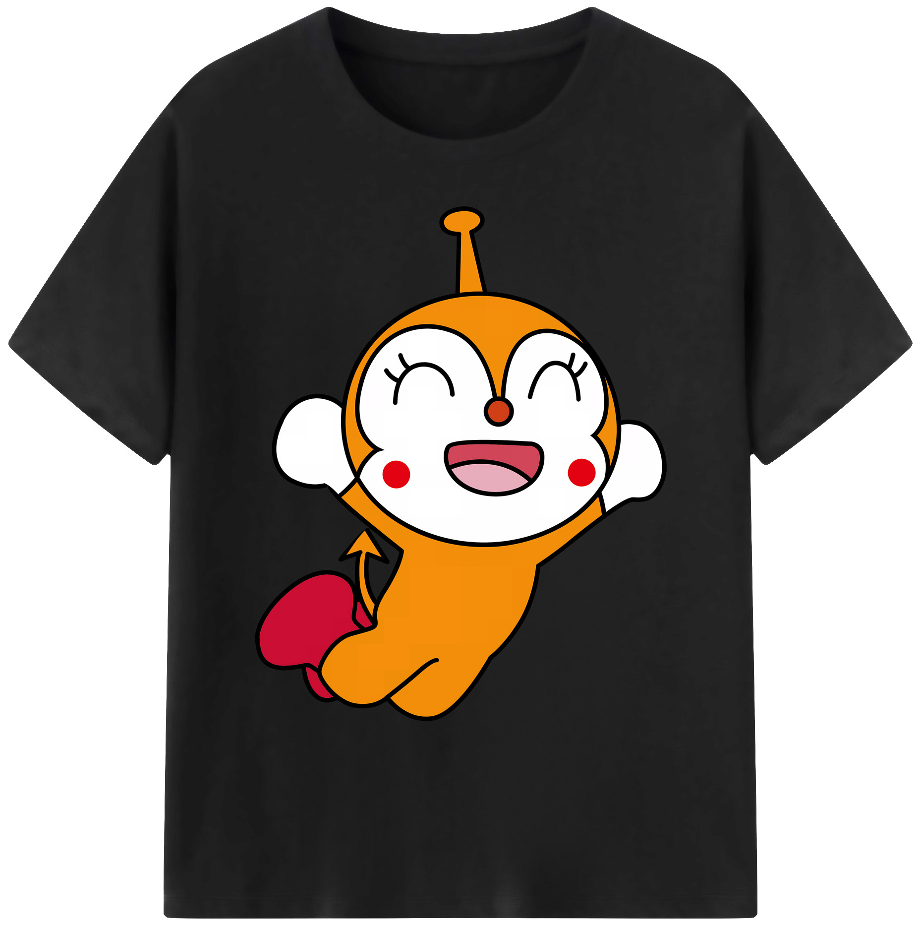 （画像用） アンパンマン Anpanman 綿100％ メンズ半袖Tシャツ｜肌触りやわらか＆通気性