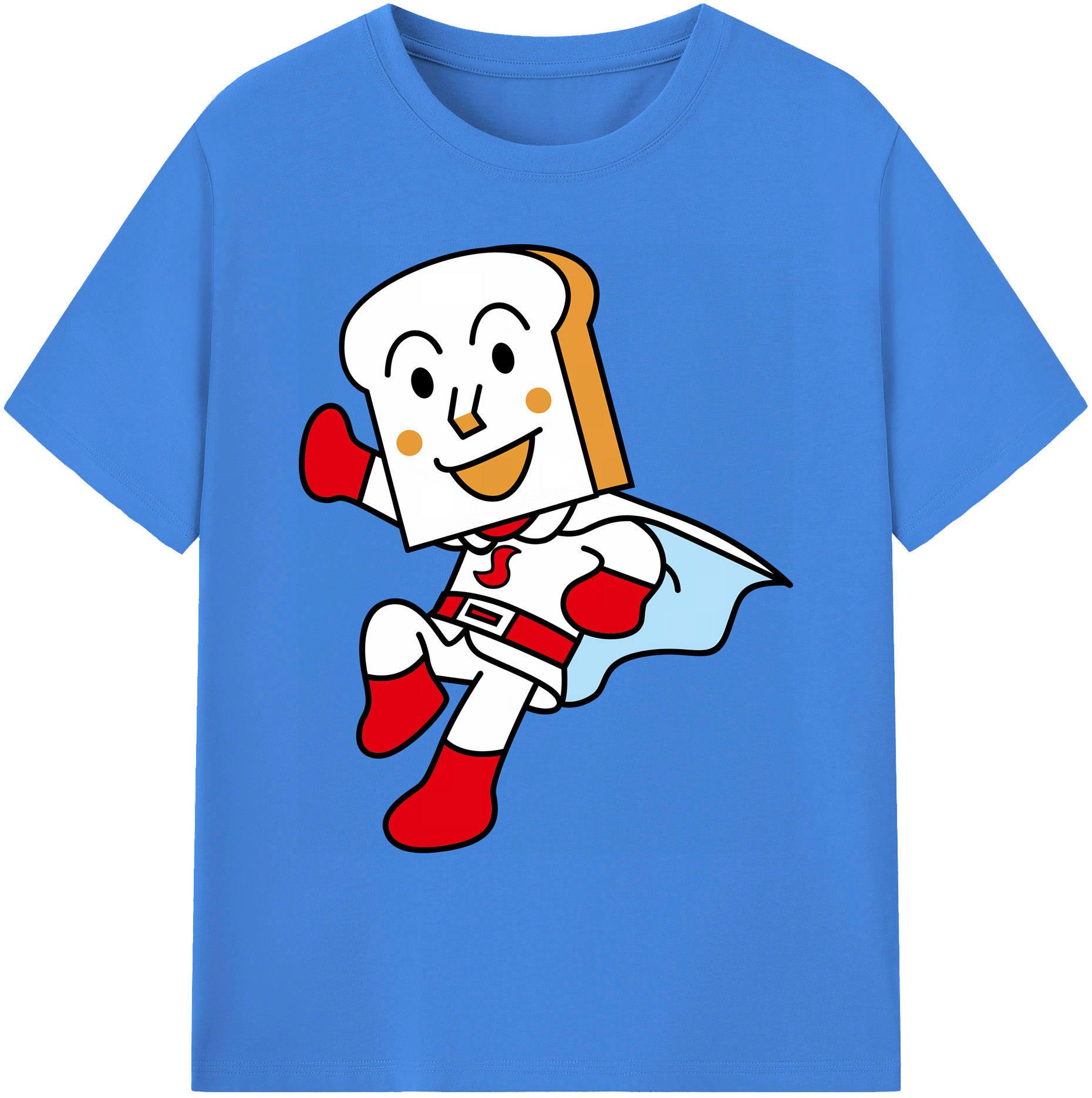 （画像用） アンパンマン Anpanman 綿100％ メンズ半袖Tシャツ｜肌触りやわらか＆通気性