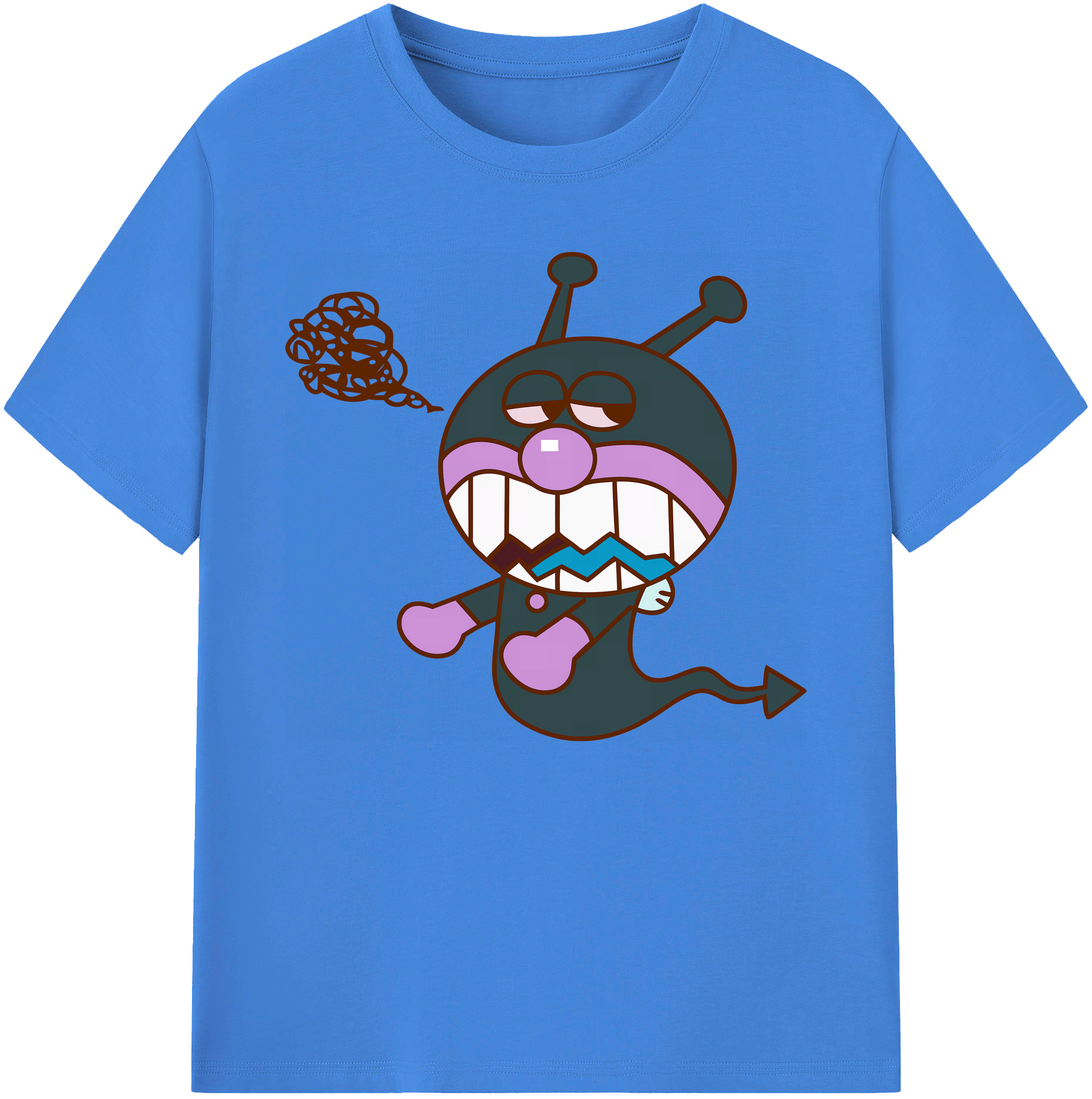 （画像用） アンパンマン Anpanman 綿100％ メンズ半袖Tシャツ｜肌触りやわらか＆通気性