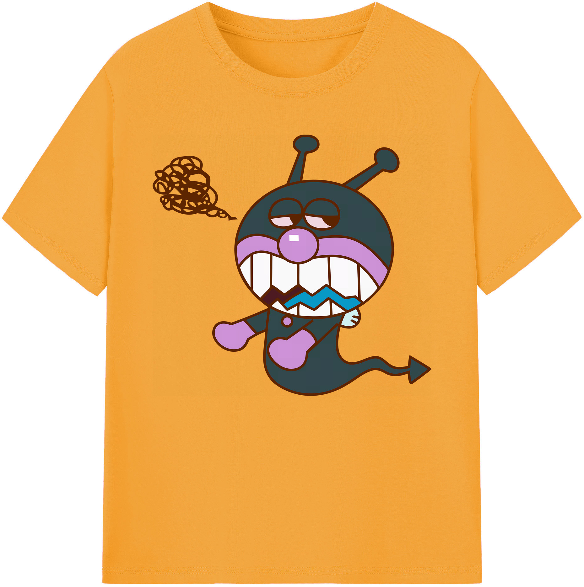 （画像用） アンパンマン Anpanman 綿100％ メンズ半袖Tシャツ｜肌触りやわらか＆通気性