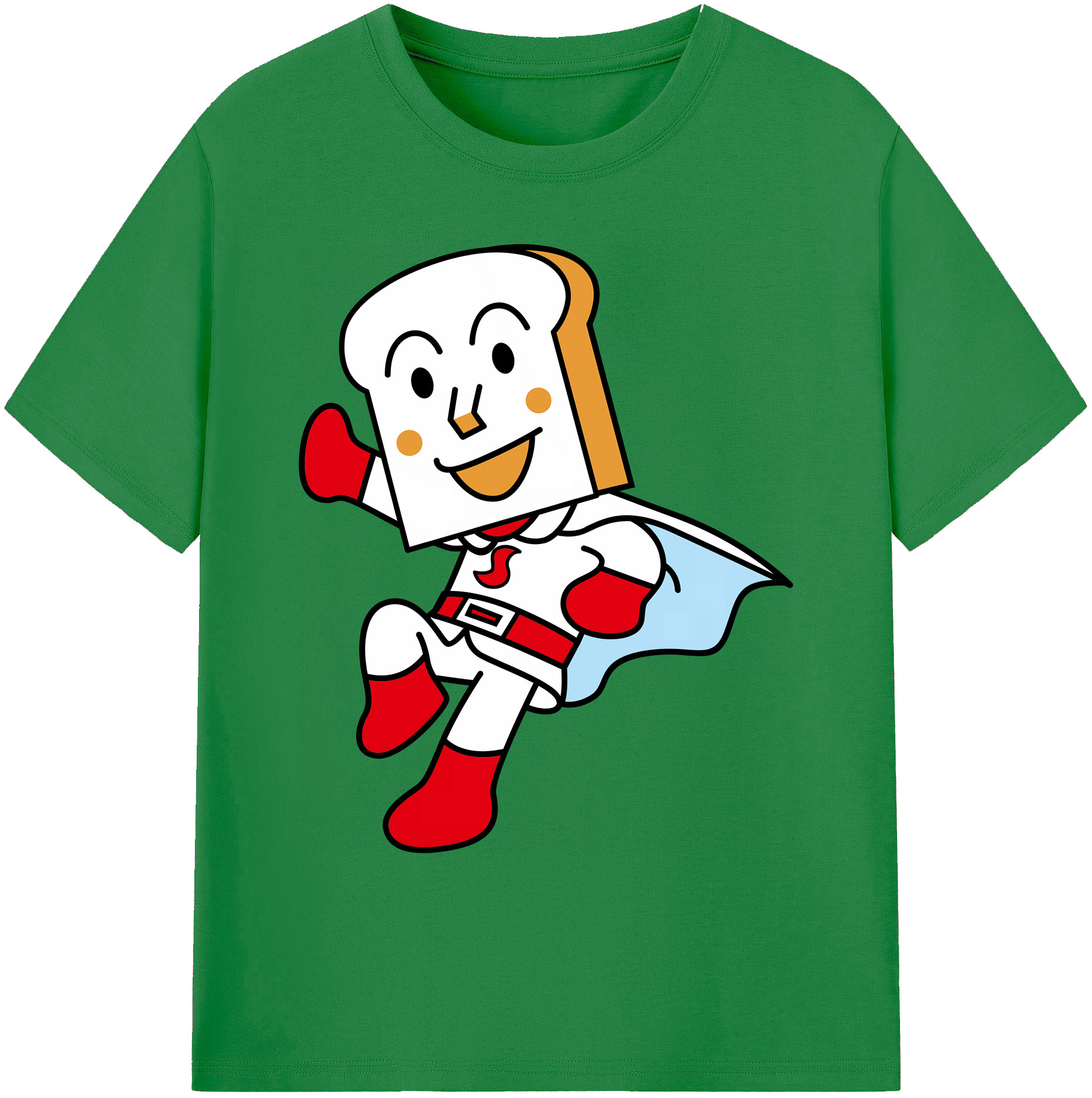 （画像用） アンパンマン Anpanman 綿100％ メンズ半袖Tシャツ｜肌触りやわらか＆通気性