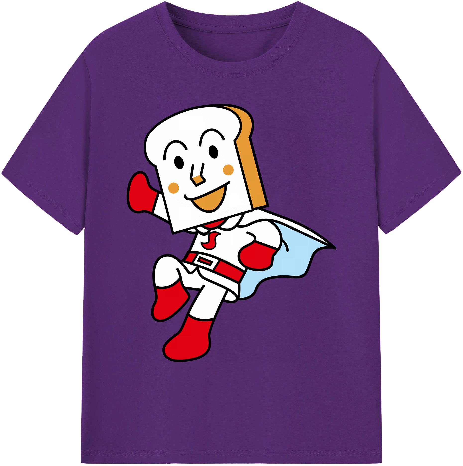 （画像用） アンパンマン Anpanman 綿100％ メンズ半袖Tシャツ｜肌触りやわらか＆通気性