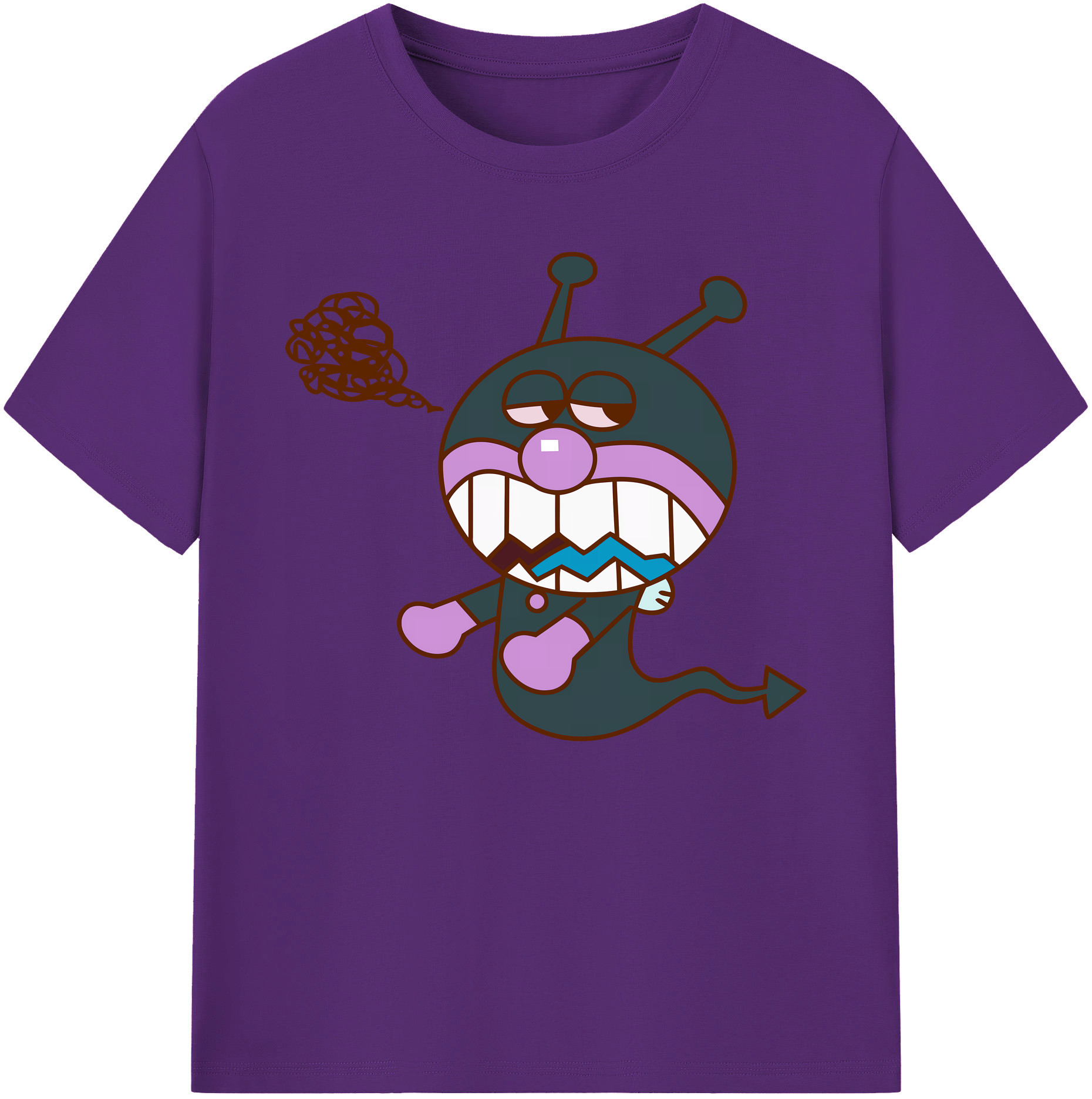 （画像用） アンパンマン Anpanman 綿100％ メンズ半袖Tシャツ｜肌触りやわらか＆通気性