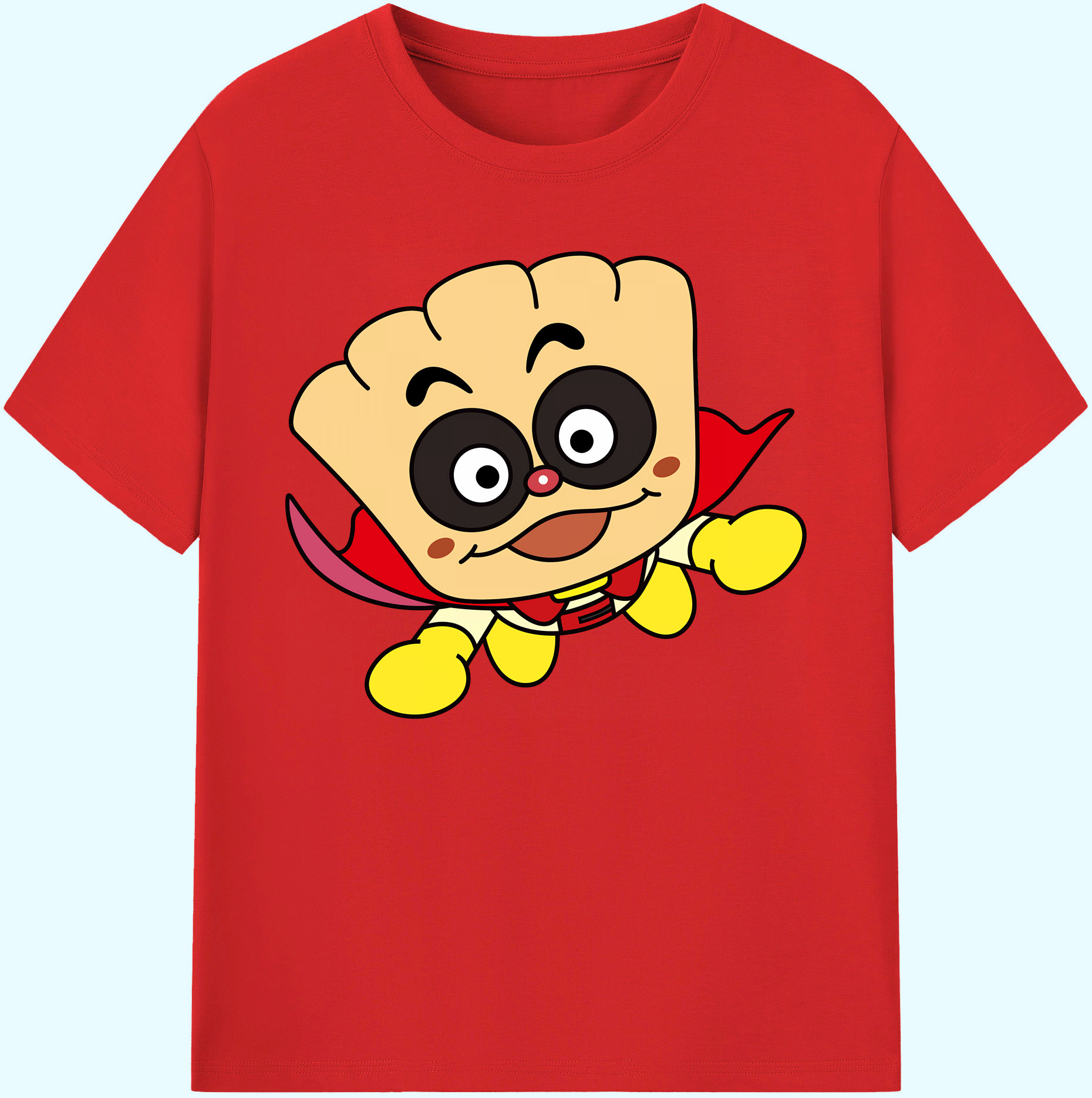 （画像用） アンパンマン Anpanman 綿100％ メンズ半袖Tシャツ｜肌触りやわらか＆通気性