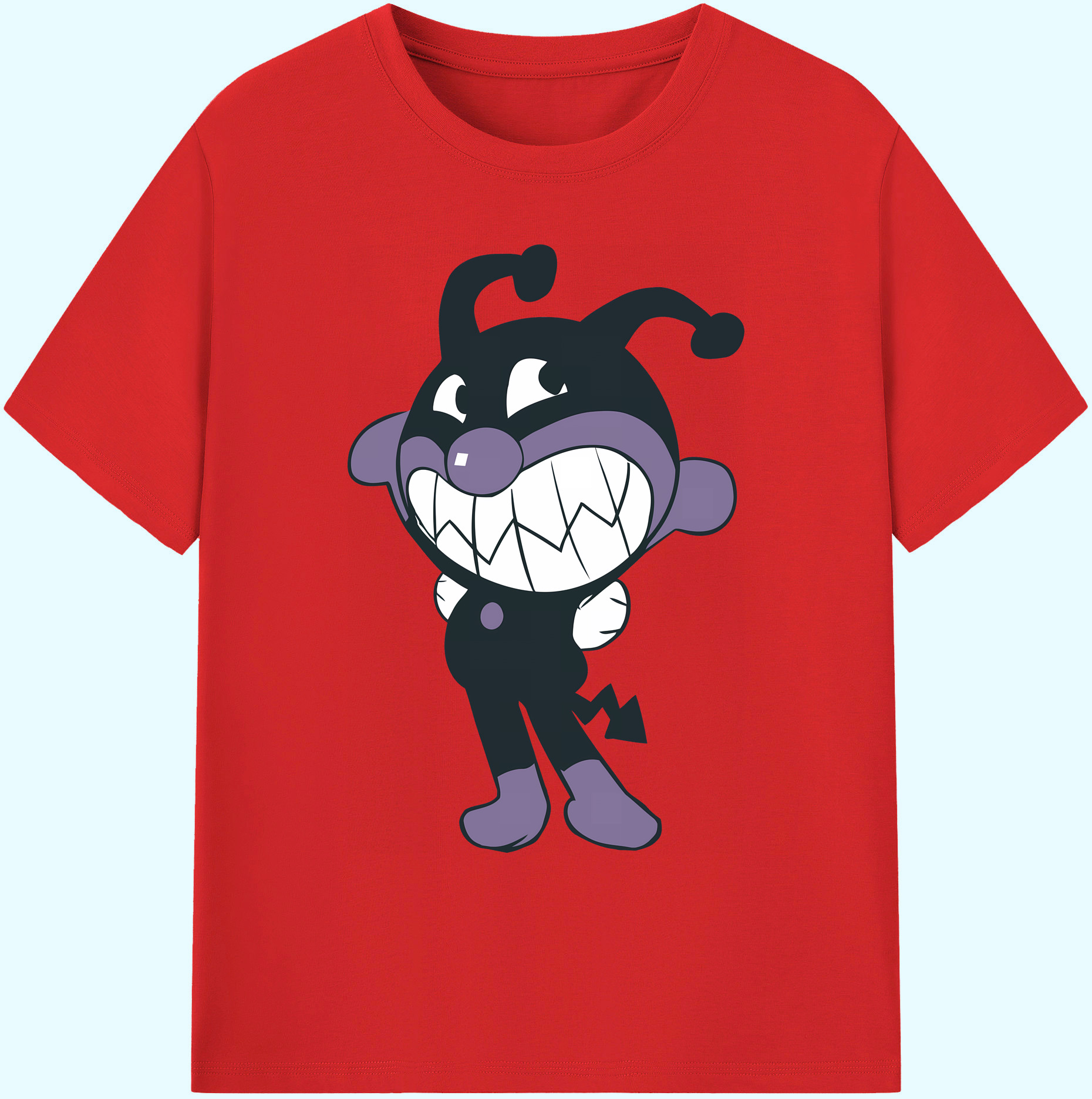（画像用） アンパンマン Anpanman 綿100％ メンズ半袖Tシャツ｜肌触りやわらか＆通気性