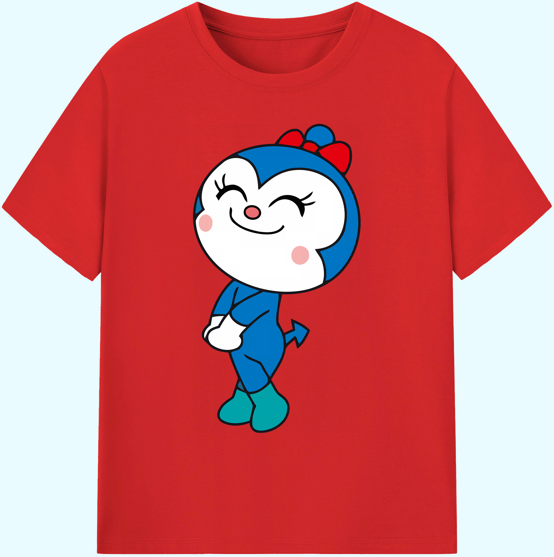 （画像用） アンパンマン Anpanman 綿100％ メンズ半袖Tシャツ｜肌触りやわらか＆通気性