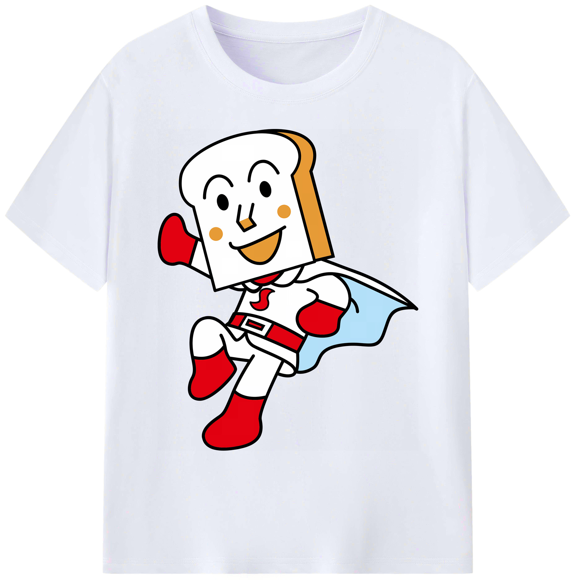 （画像用） アンパンマン Anpanman 綿100％ メンズ半袖Tシャツ｜肌触りやわらか＆通気性