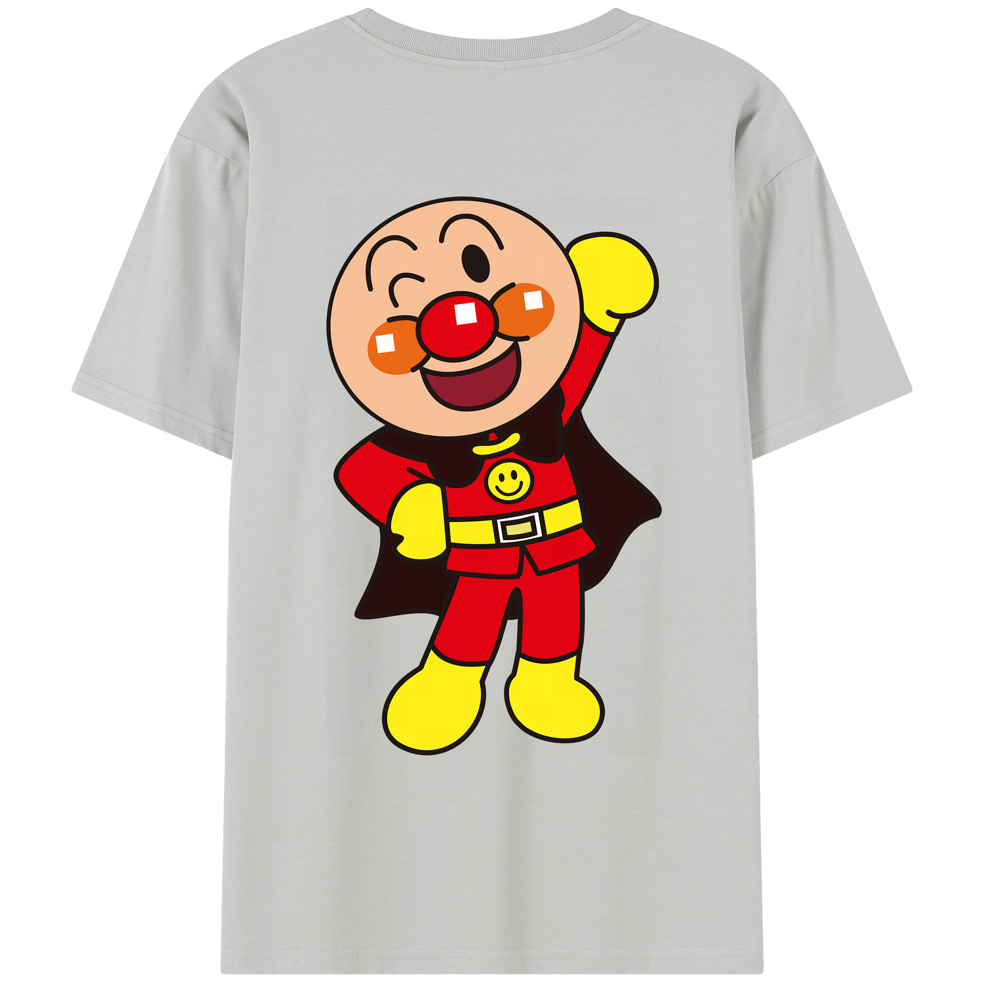 （画像用） アンパンマン Anpanman レディース半袖Tシャツ(バックプリント)